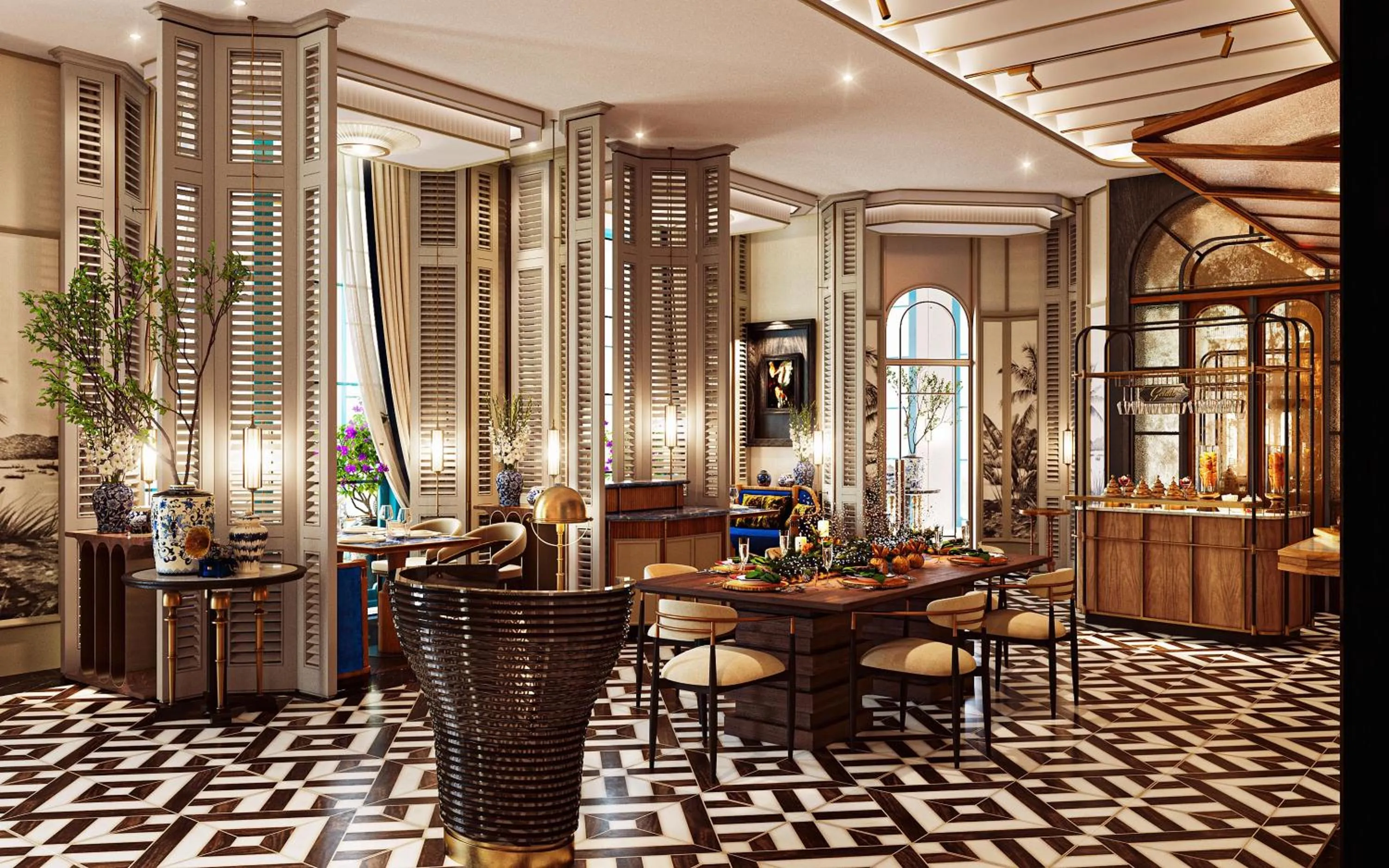 Lobby or reception in La Festa Phu Quoc, Curio Collection By Hilton