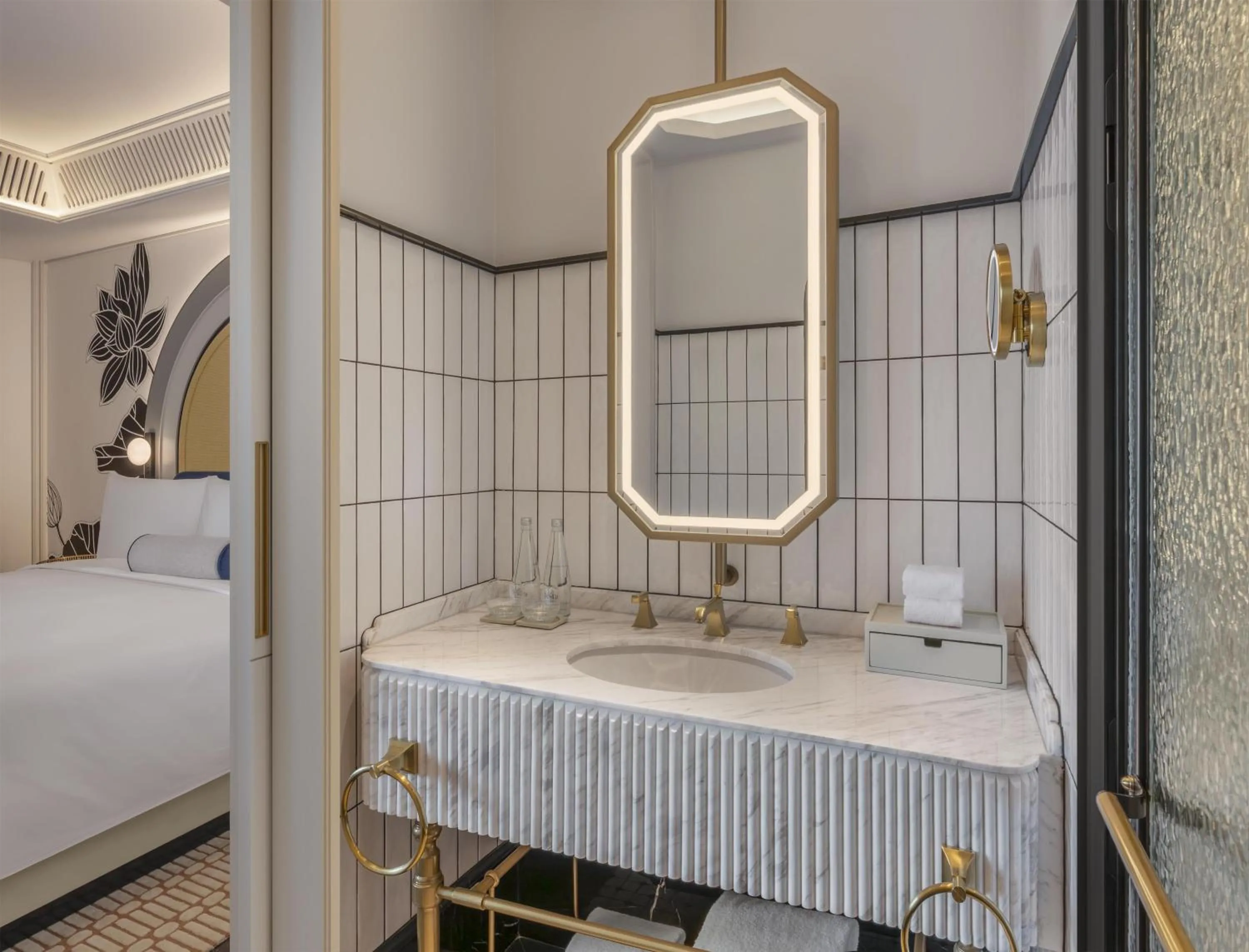 Bathroom, Bed in La Festa Phu Quoc, Curio Collection By Hilton