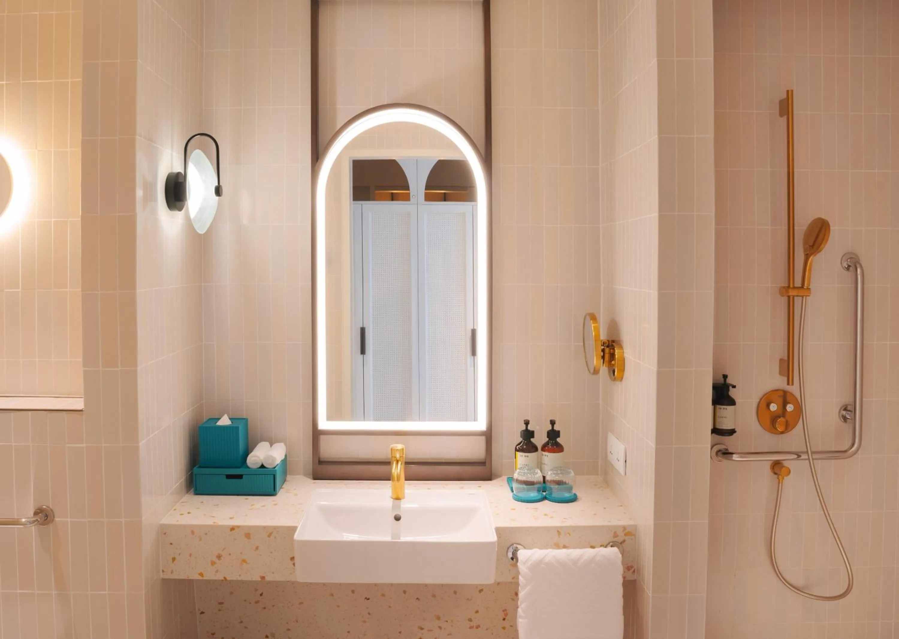 Bathroom in La Festa Phu Quoc, Curio Collection By Hilton