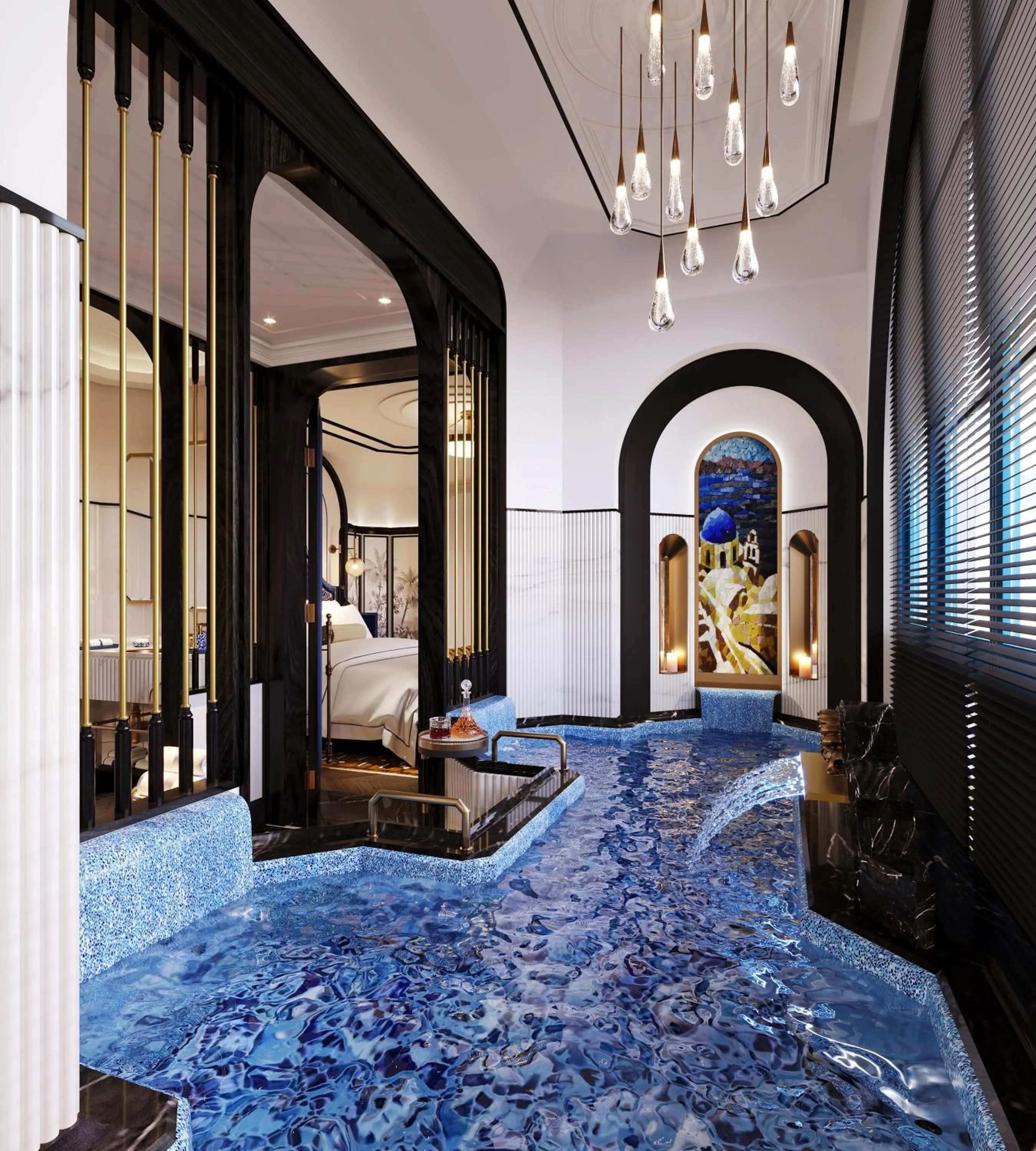 Bathroom in La Festa Phu Quoc, Curio Collection By Hilton