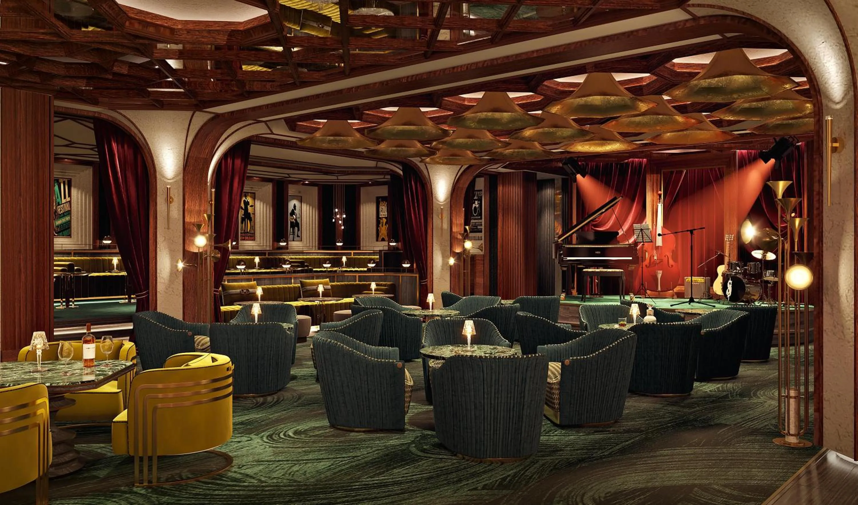 Lounge or bar in La Festa Phu Quoc, Curio Collection By Hilton