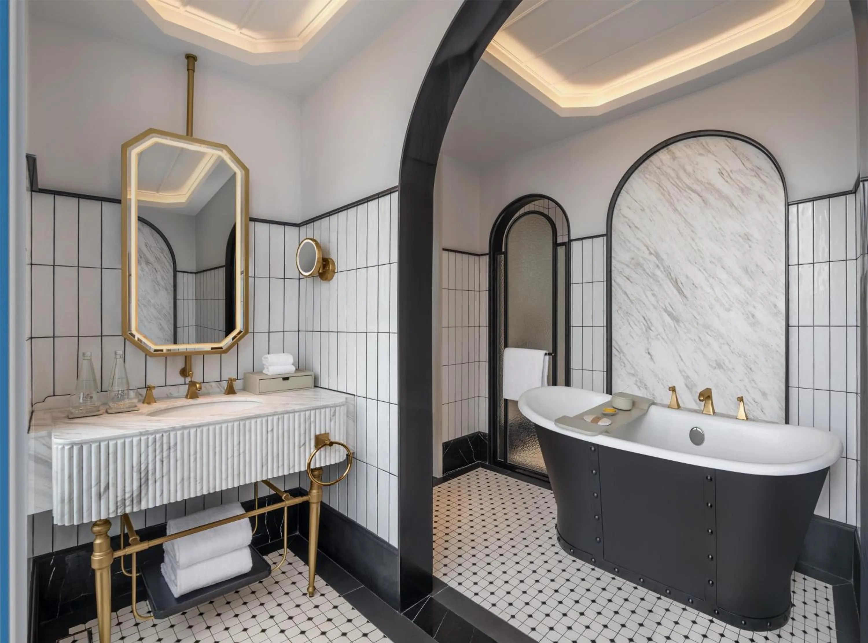 Bathroom in La Festa Phu Quoc, Curio Collection By Hilton