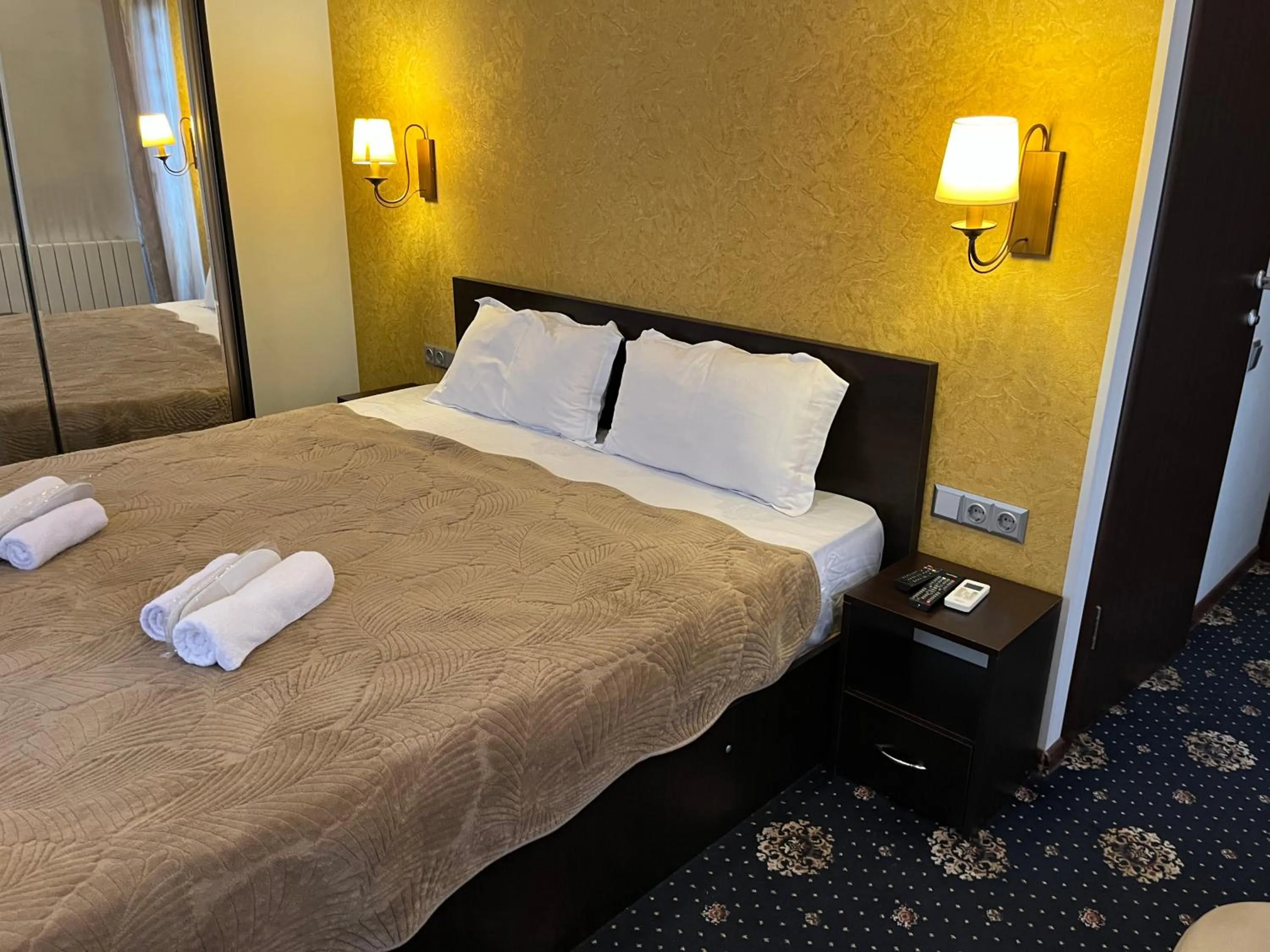 Bed in HOTEL NEW ROYAL