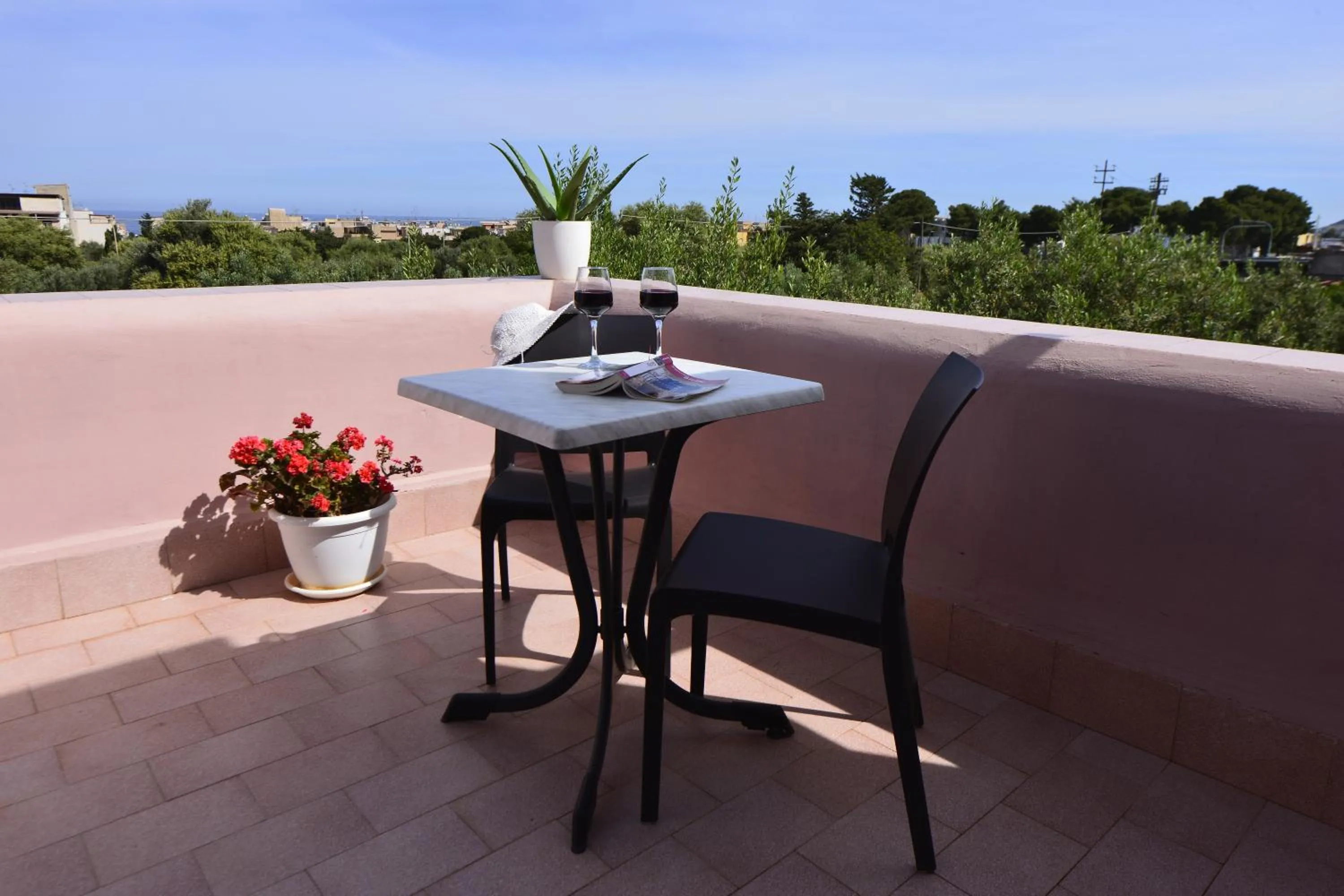 Balcony/Terrace in Miss Sicily B&B