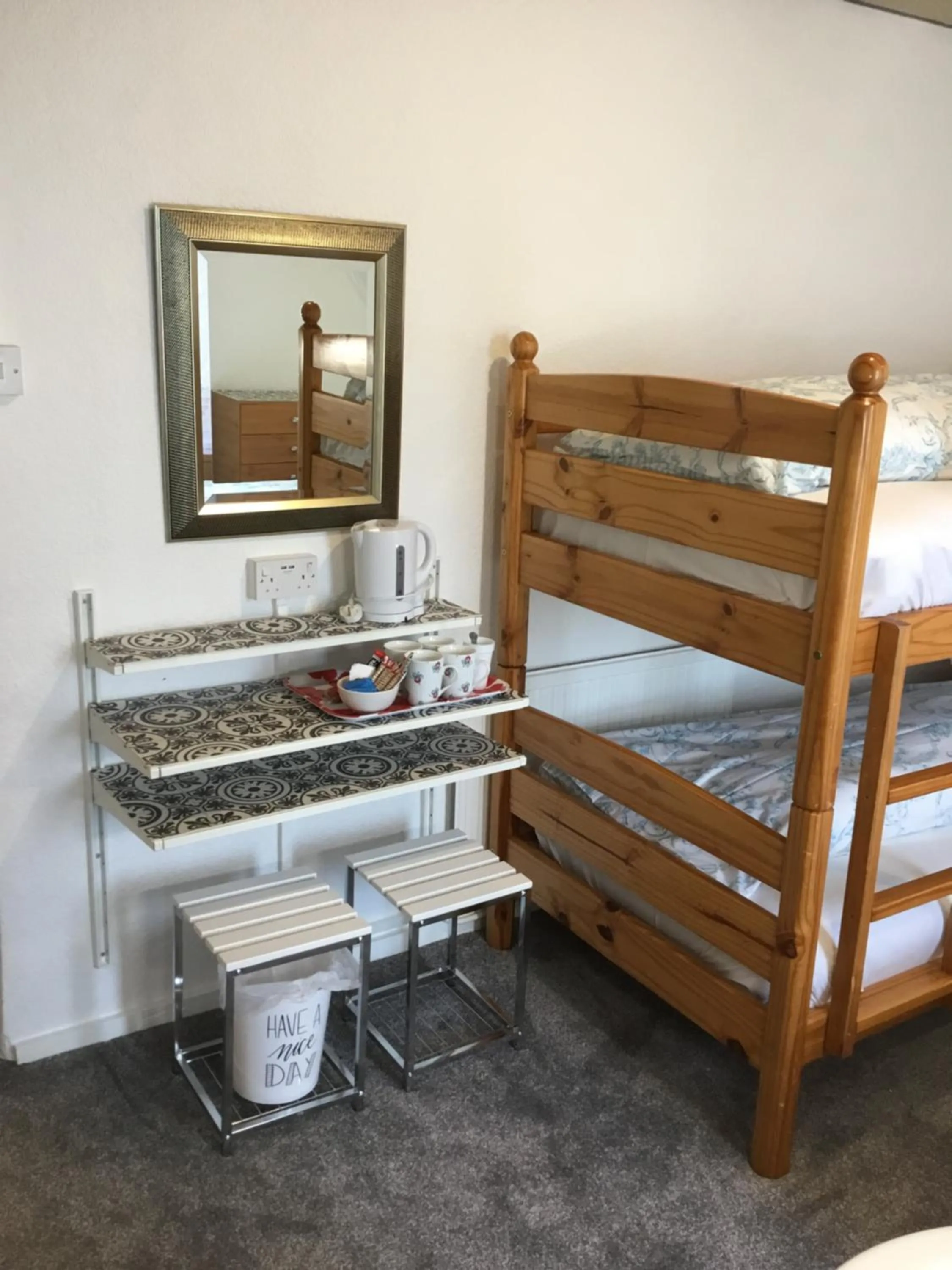 Decorative detail, Bed in The Danescourt