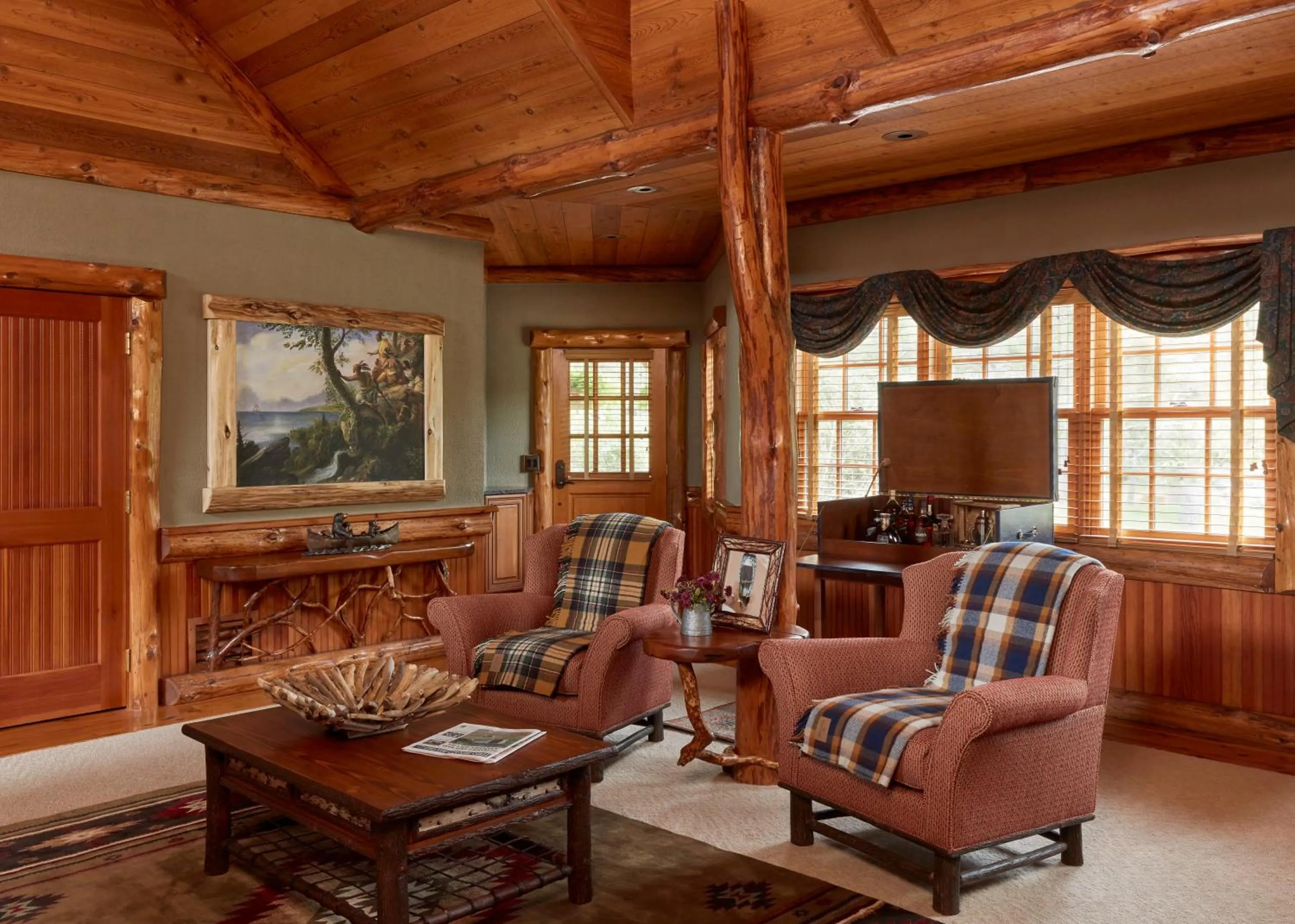 Living room in The Chatwal Lodge (All-Inclusive) - in The Unbound Collection by Hyatt