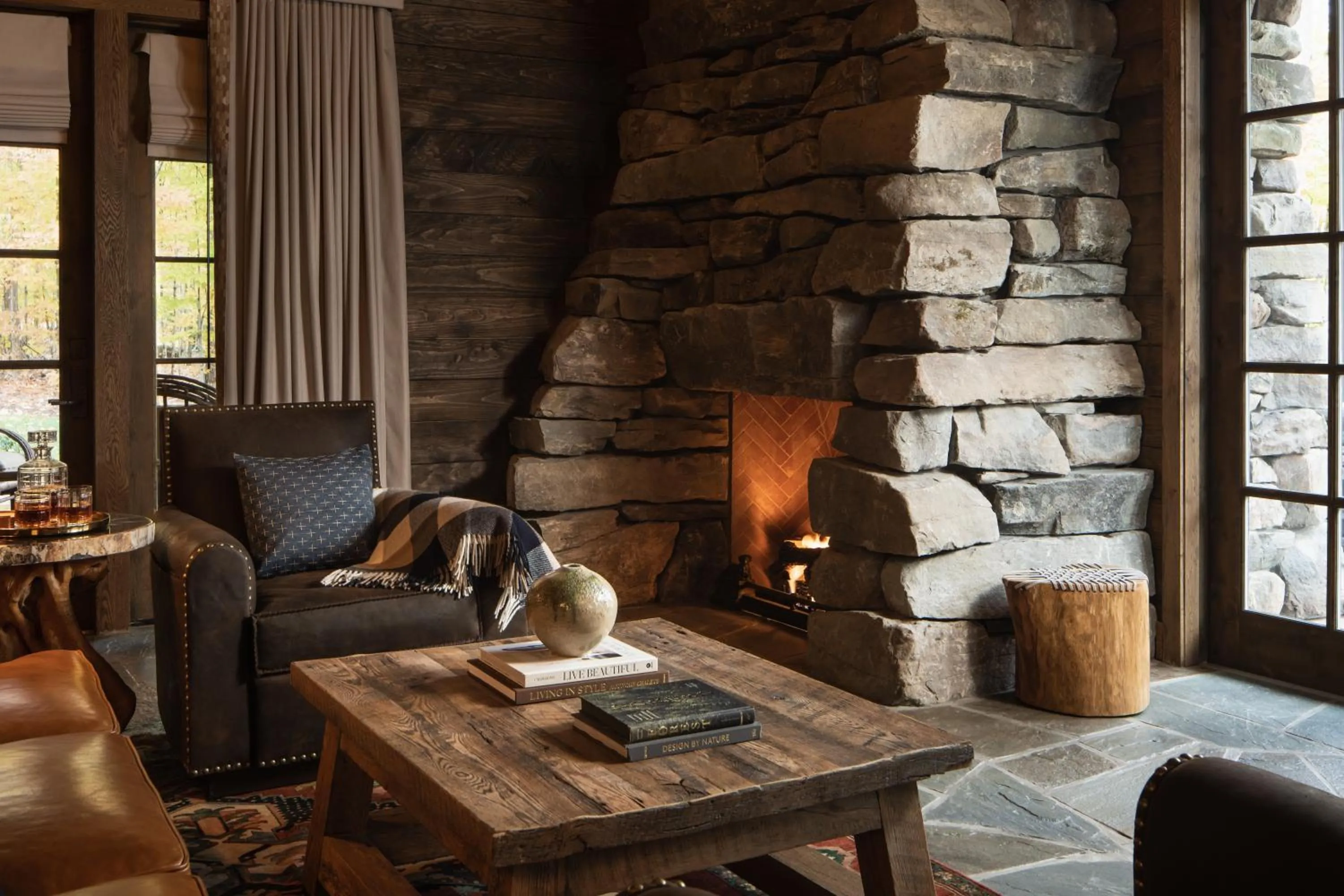 Living room in The Chatwal Lodge (All-Inclusive) - in The Unbound Collection by Hyatt