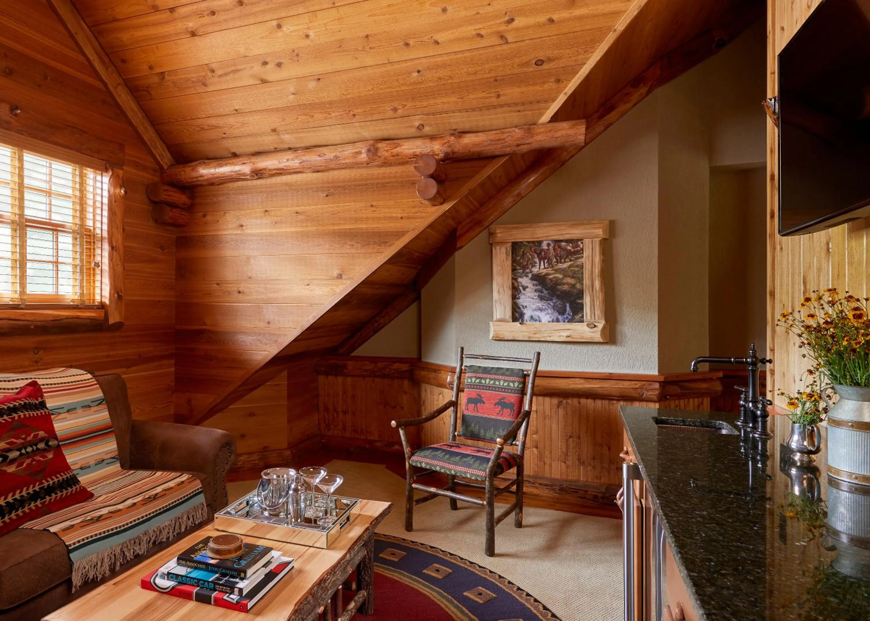 TV and multimedia in The Chatwal Lodge (All-Inclusive) - in The Unbound Collection by Hyatt