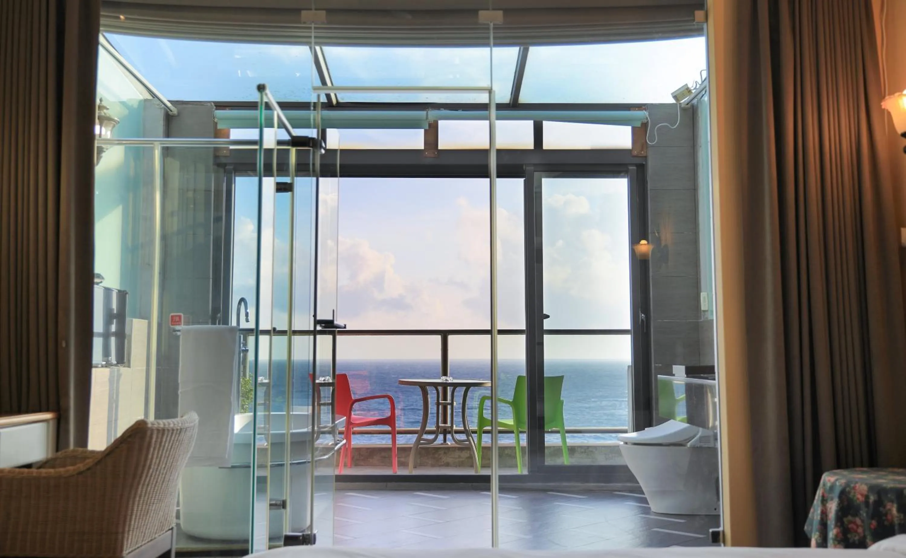 Balcony/Terrace in Jing Guan Hotel