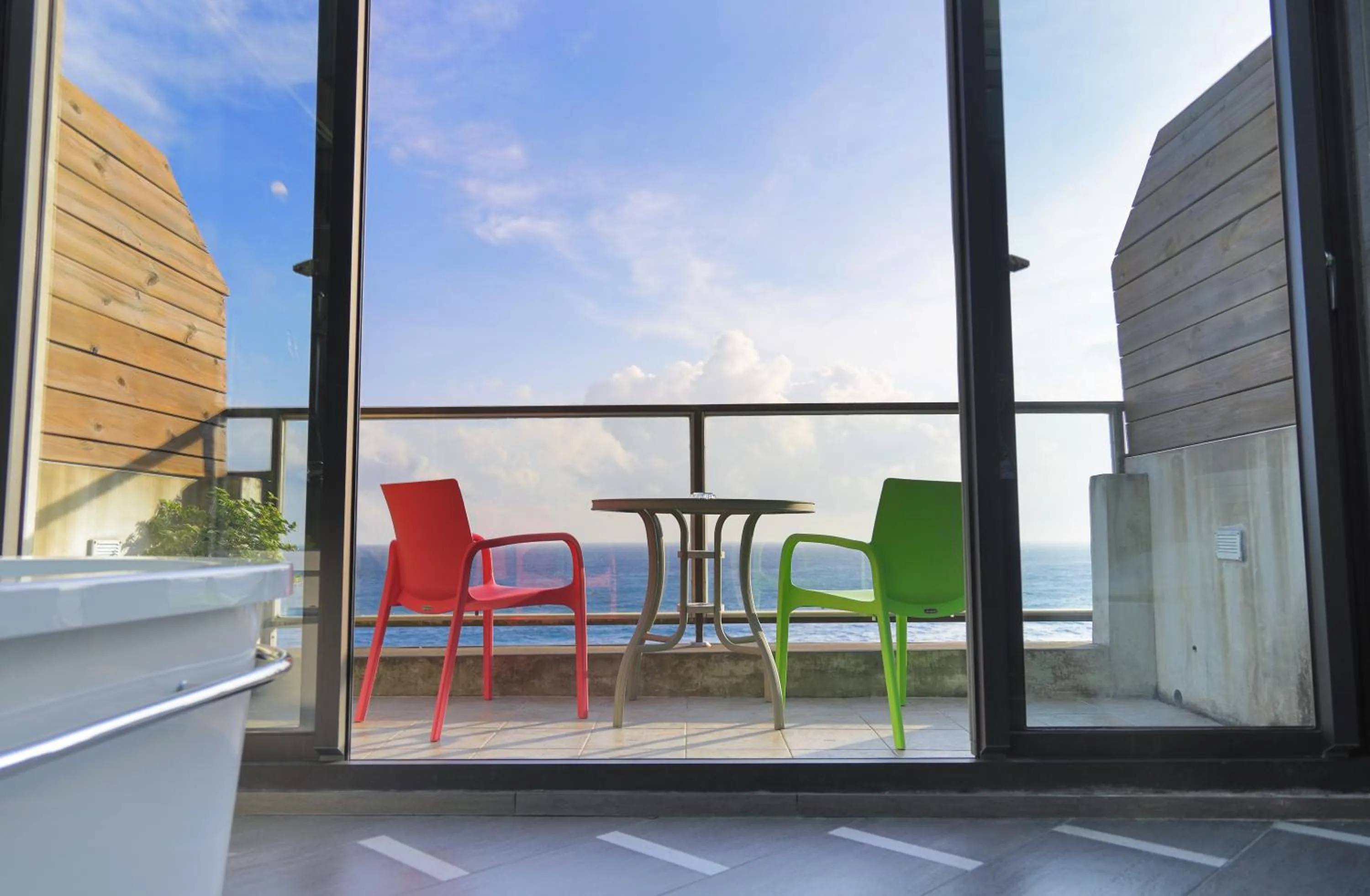 Balcony/Terrace in Jing Guan Hotel