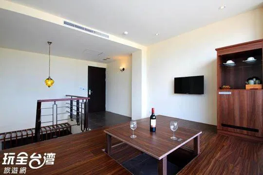 Living room in Jing Guan Hotel