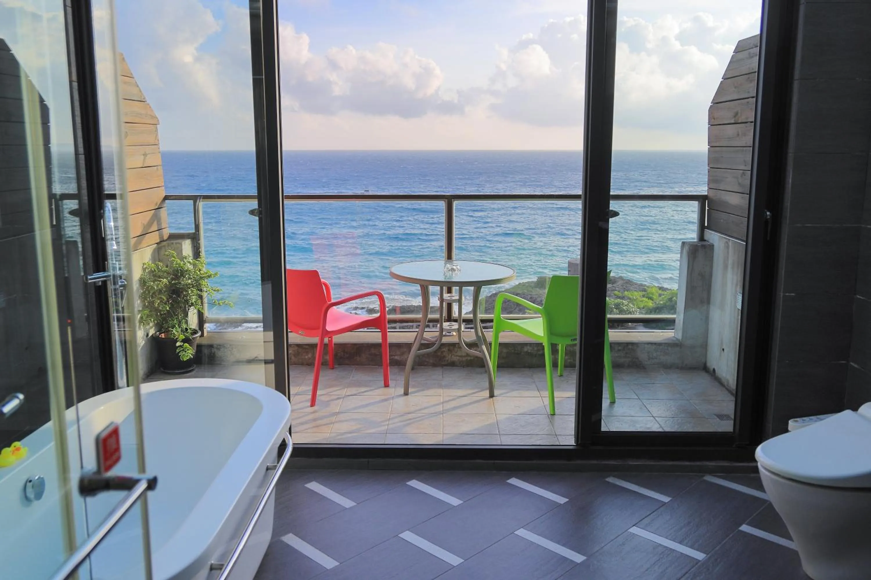 Balcony/Terrace in Jing Guan Hotel