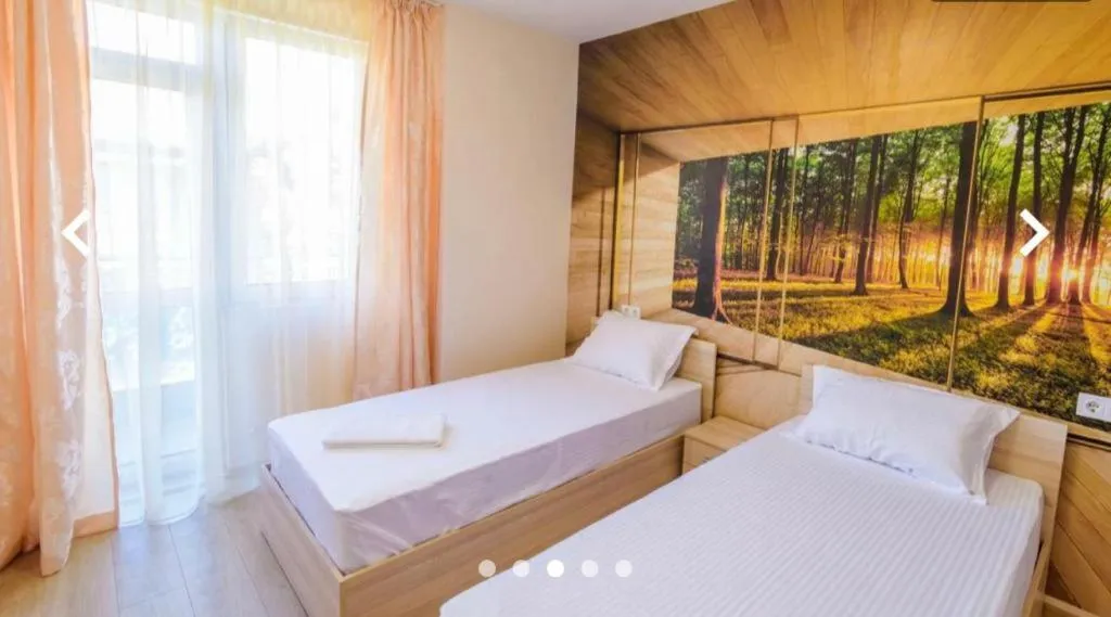 Bed in APARTHOTEL VICTORY SOFIA