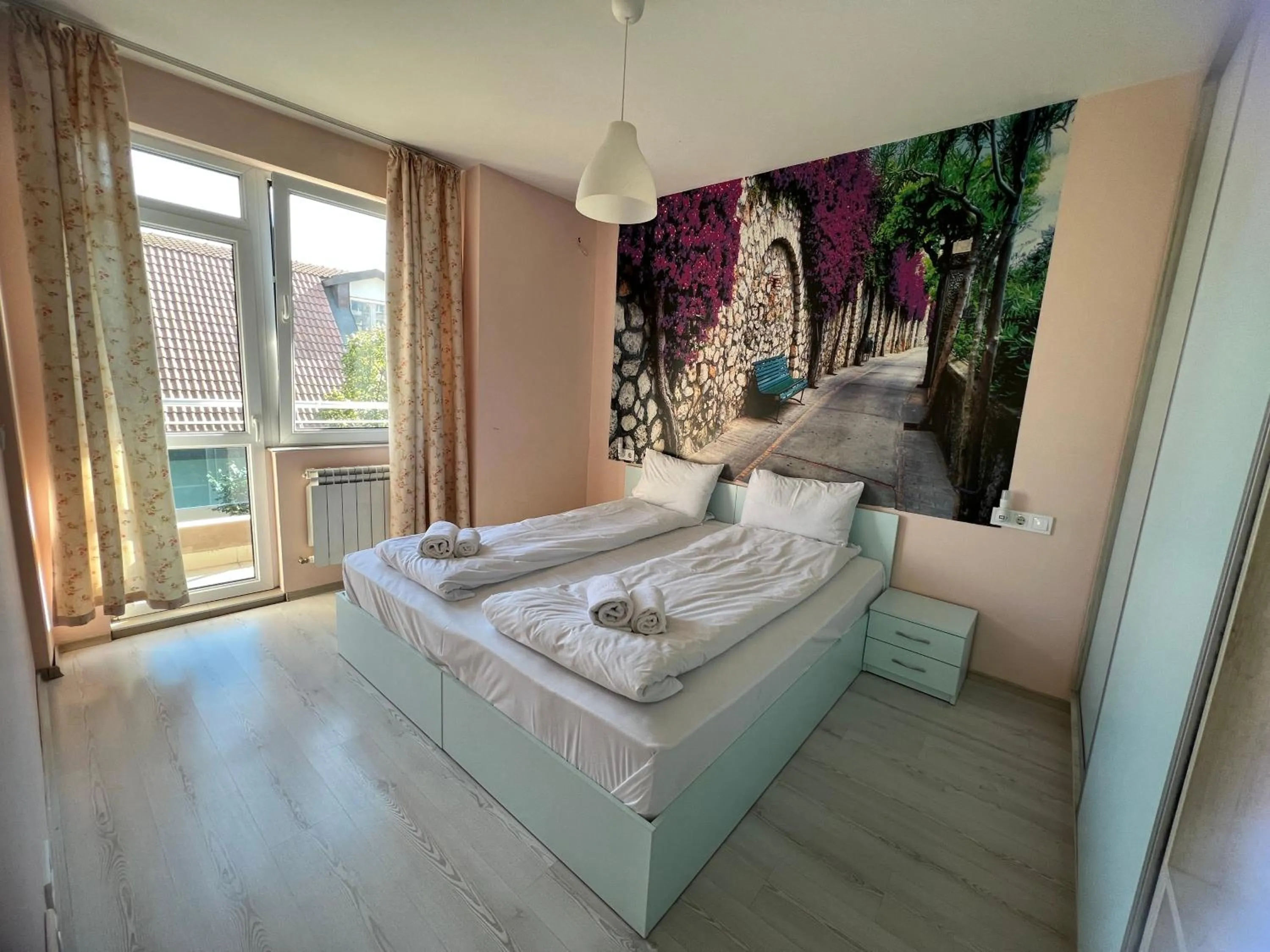 Bed in APARTHOTEL VICTORY SOFIA