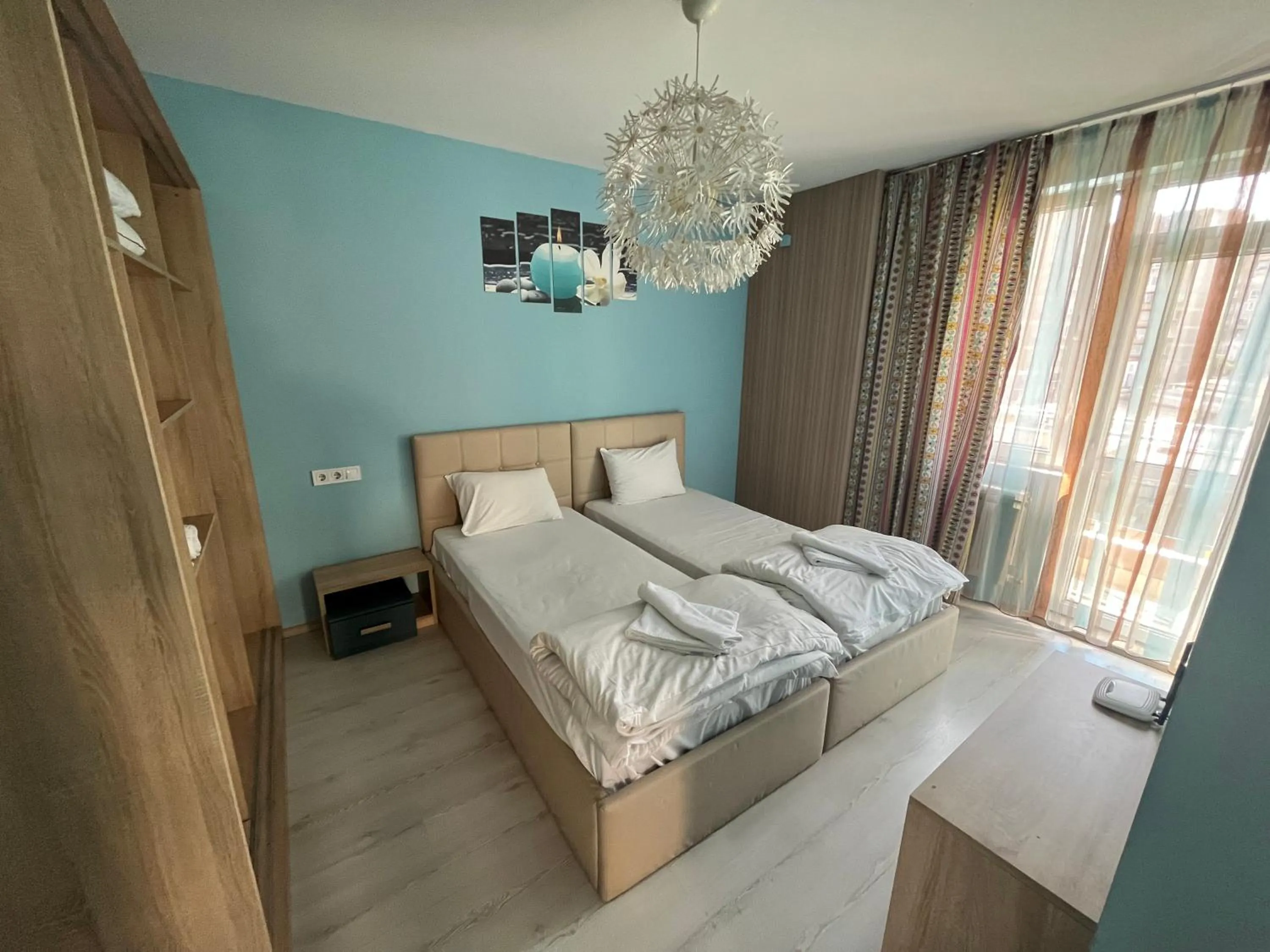 Bed in APARTHOTEL VICTORY SOFIA