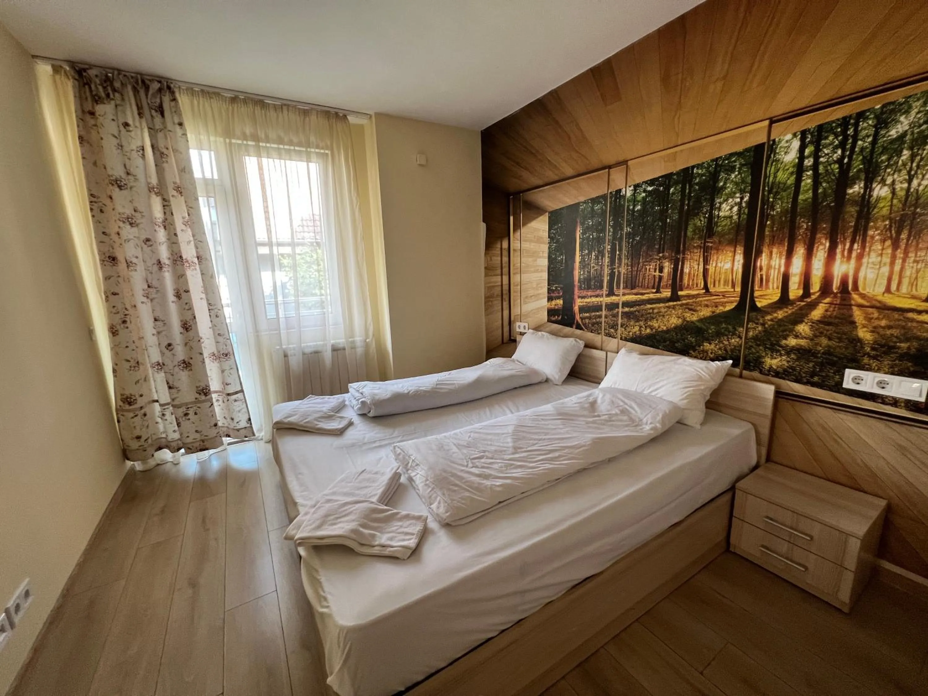 Bed in APARTHOTEL VICTORY SOFIA