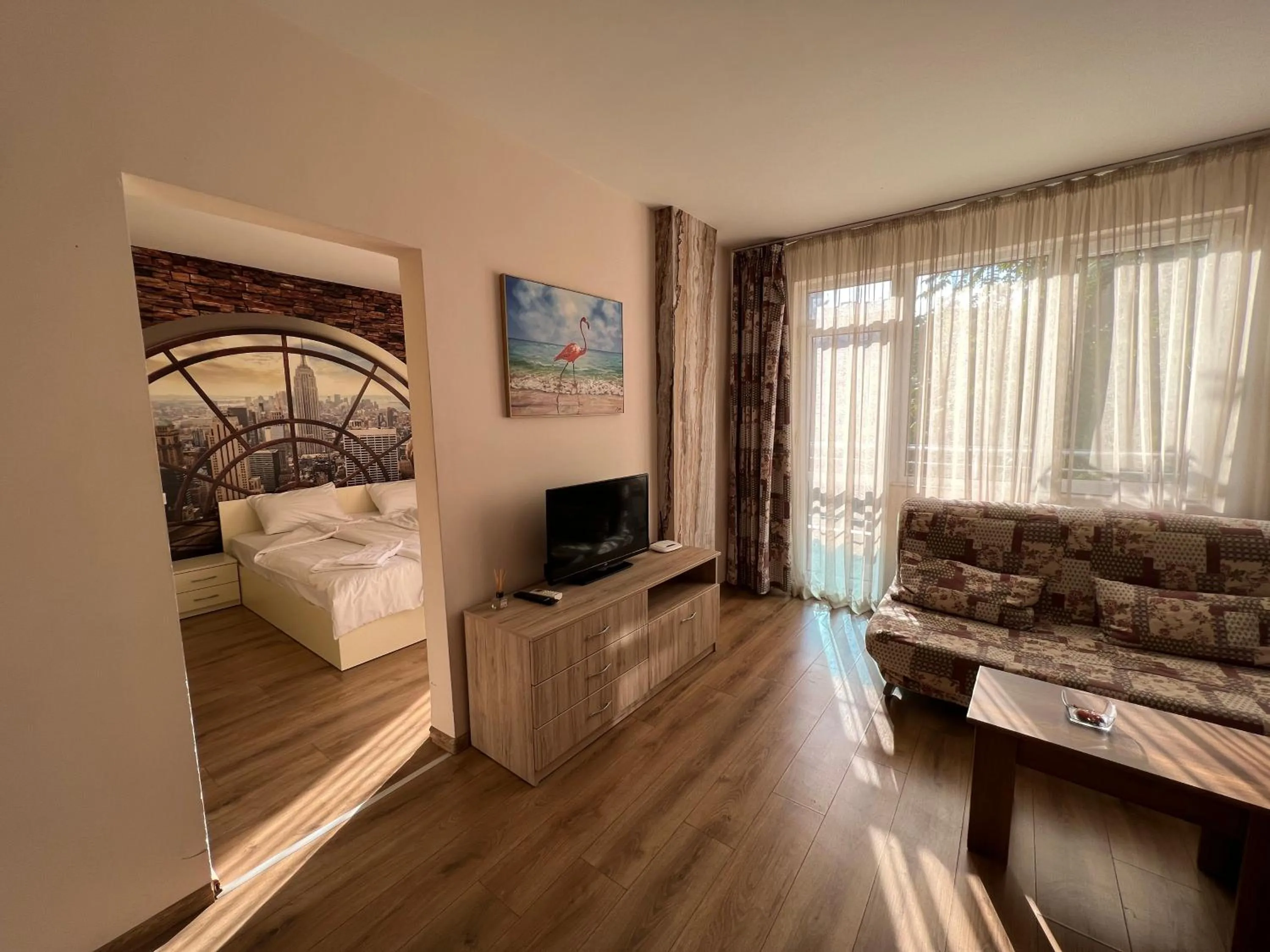 Bed in APARTHOTEL VICTORY SOFIA