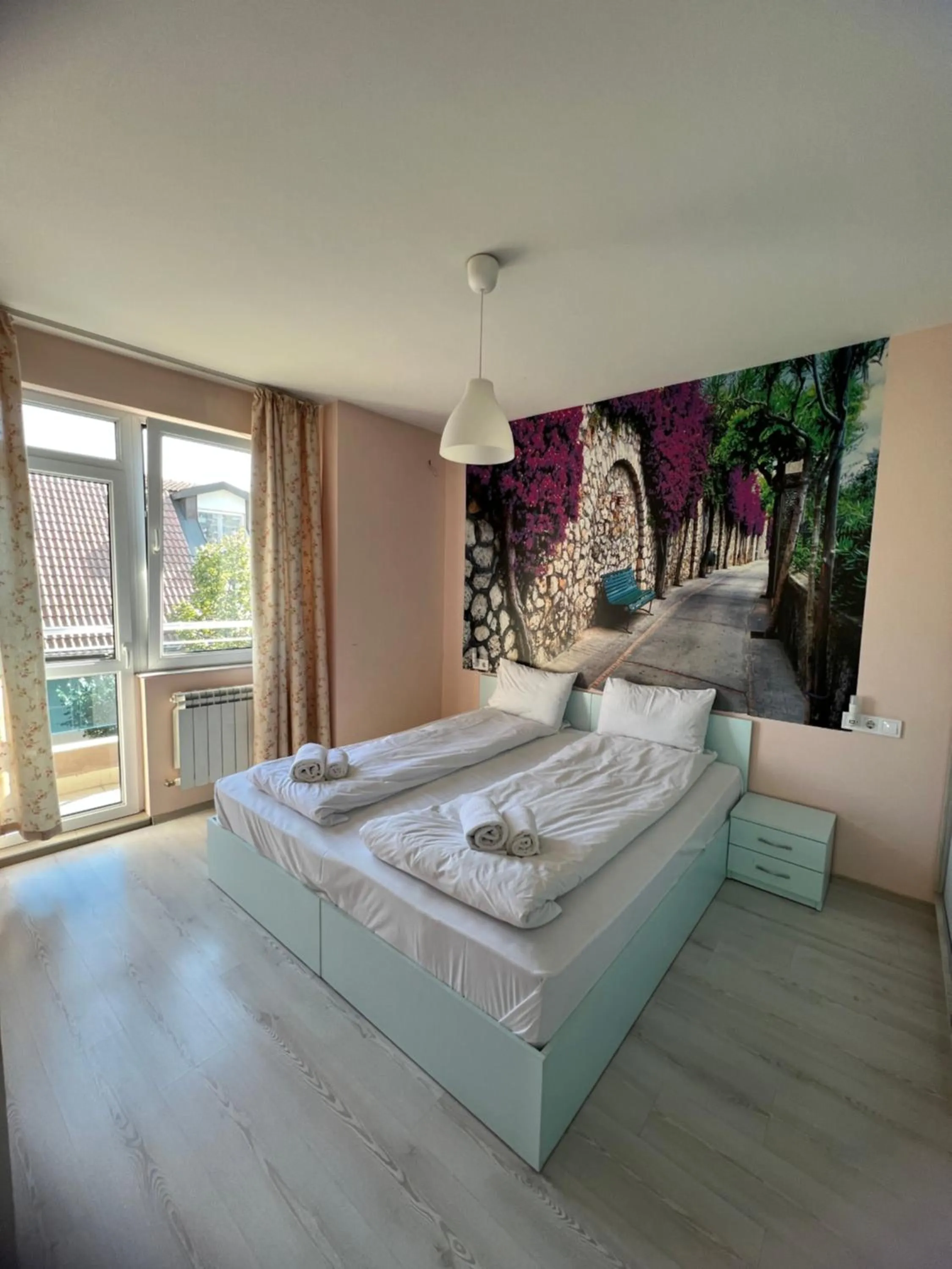 Bed in APARTHOTEL VICTORY SOFIA