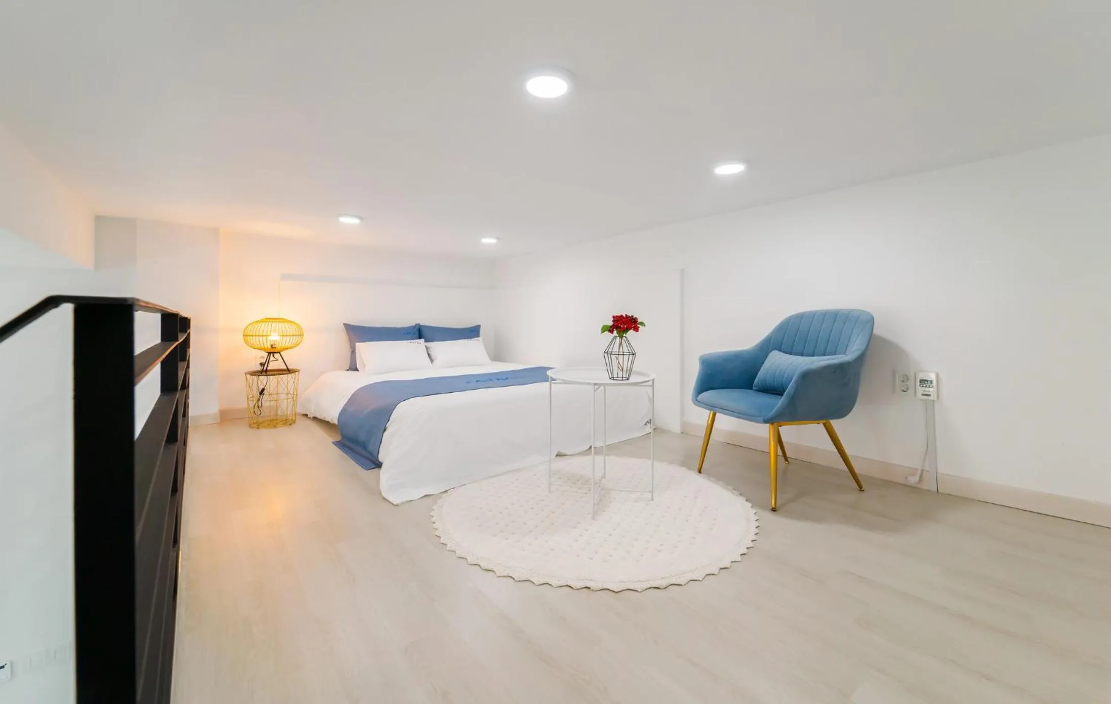 Bed in Patio Pool Villa