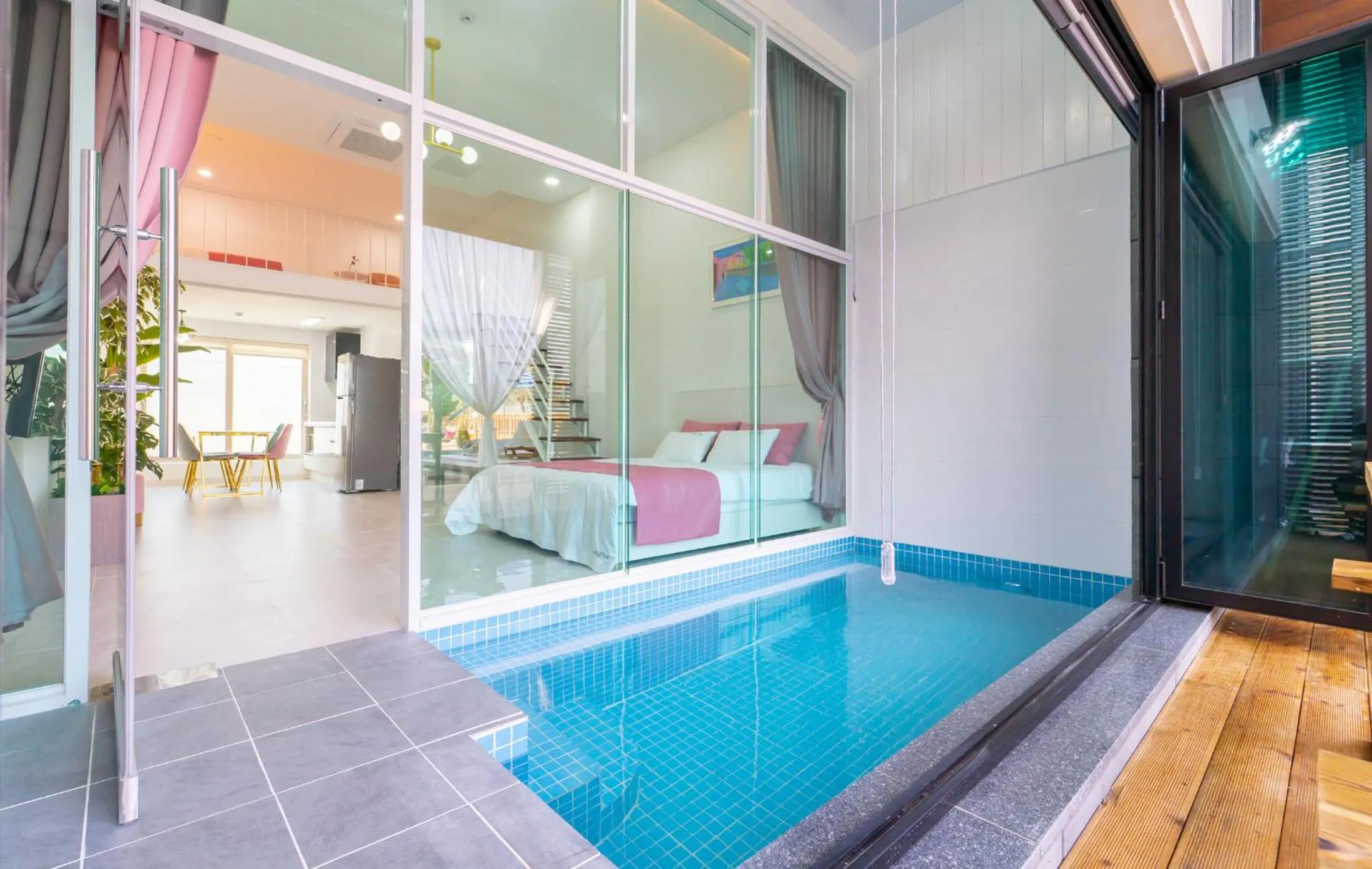 Apartment with Pool View  in Patio Pool Villa