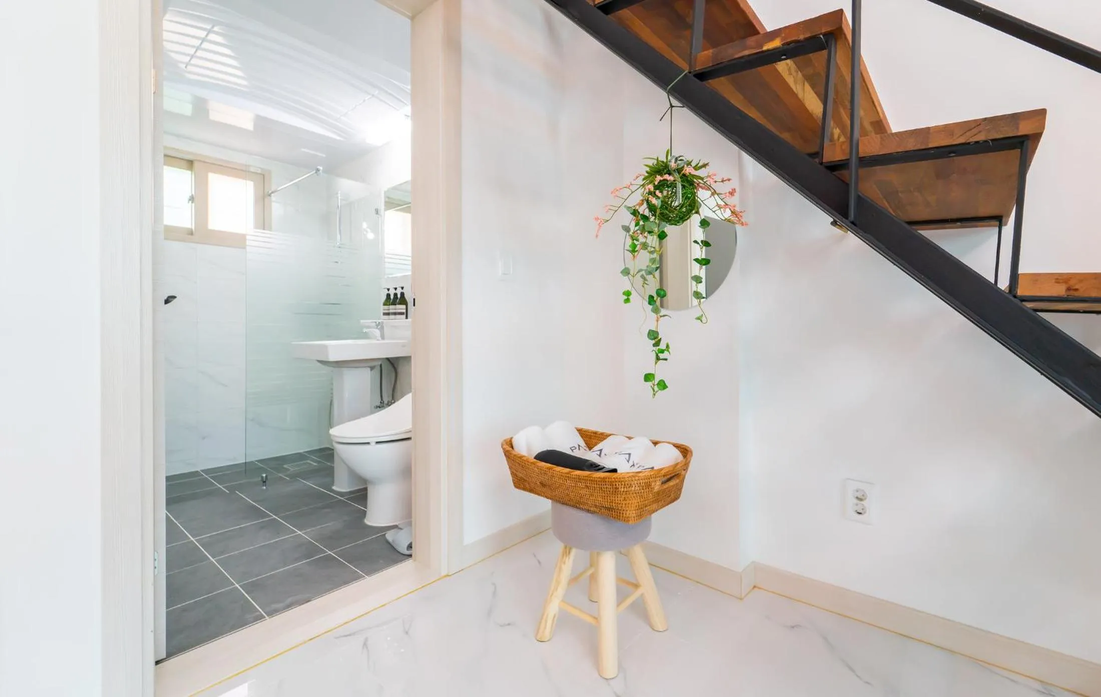 Toilet in Patio Pool Villa
