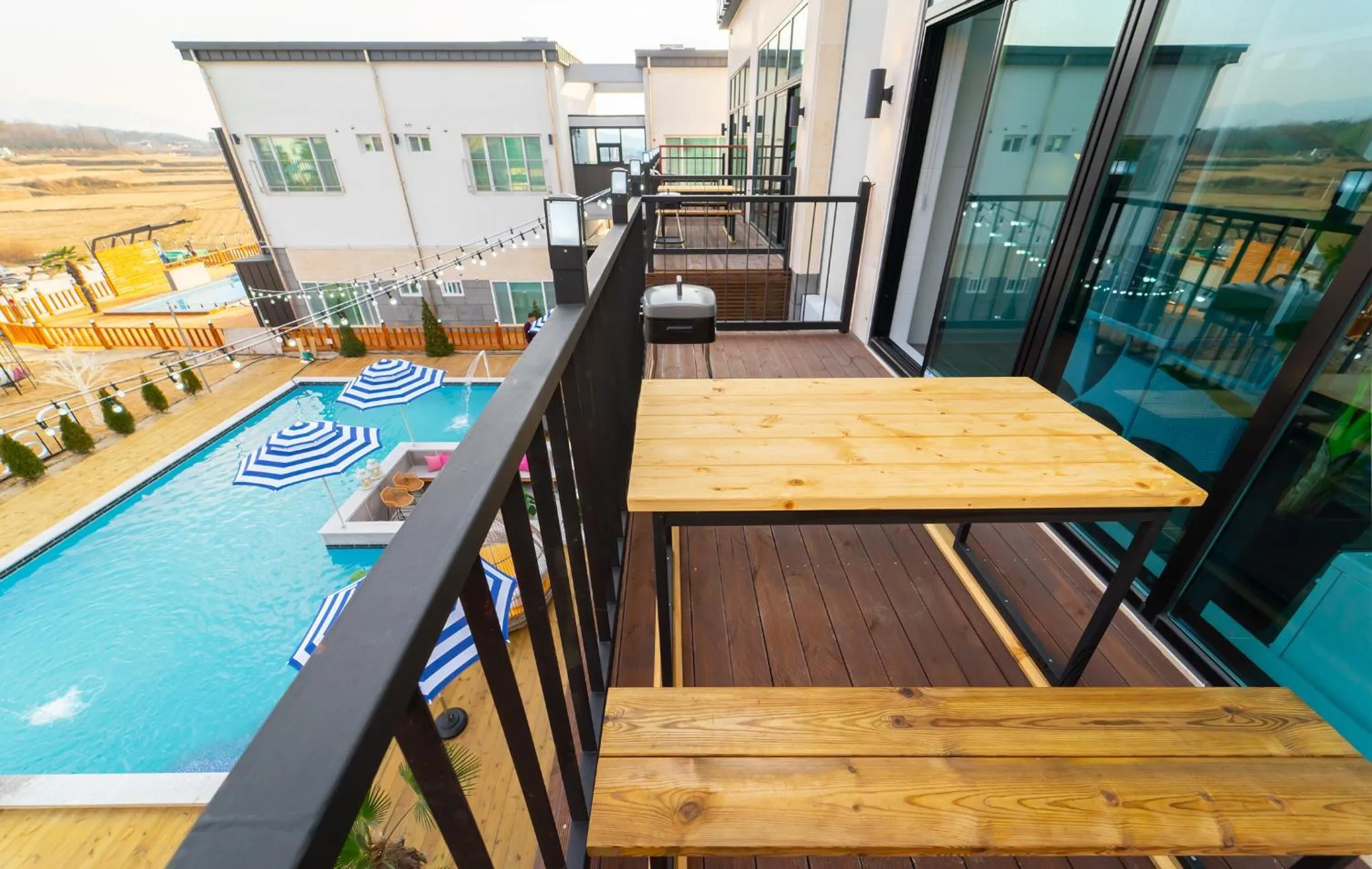 BBQ facilities in Patio Pool Villa