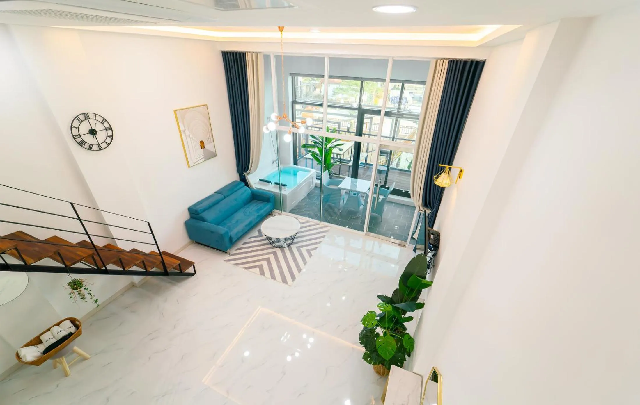 Living room in Patio Pool Villa