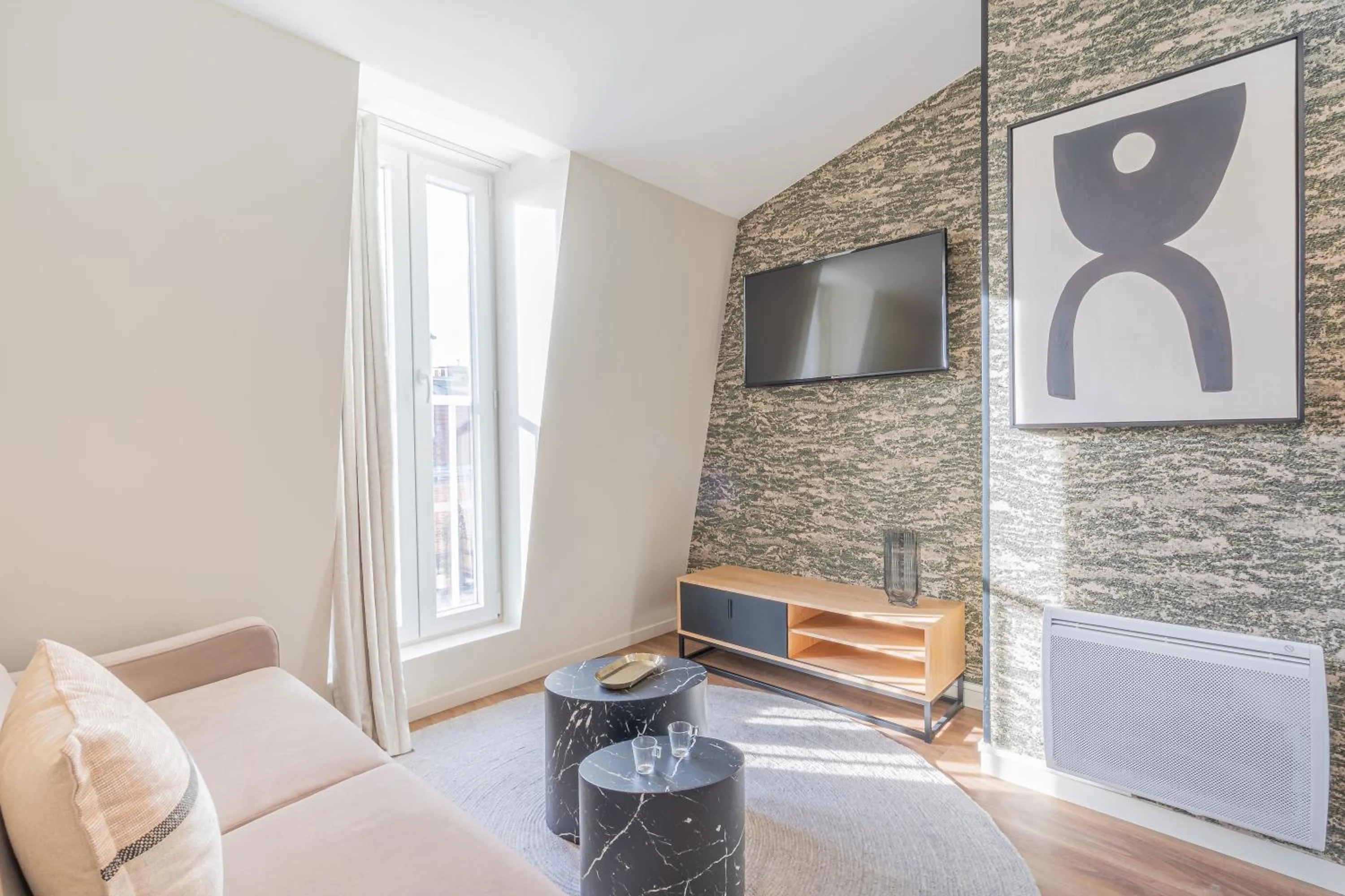 Bed in Résidence Le Belleville