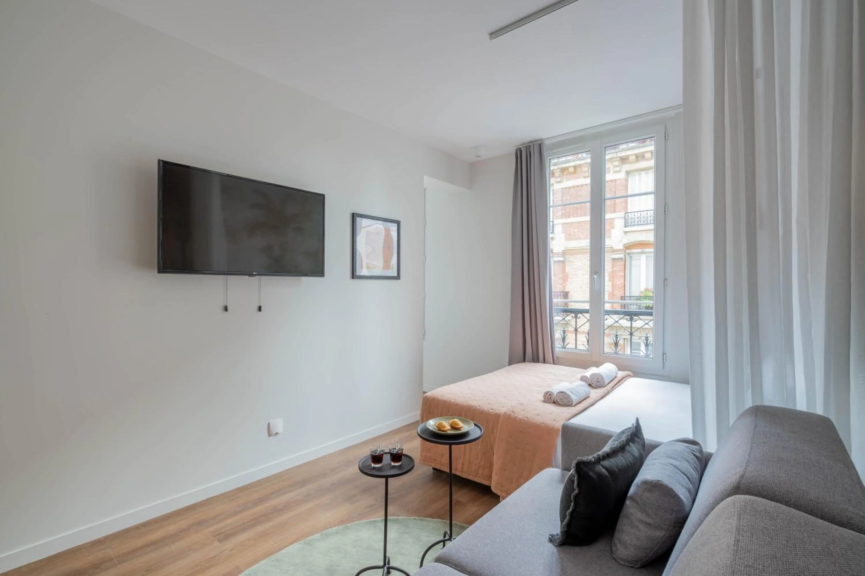 Photo of the whole room in Résidence Le Belleville