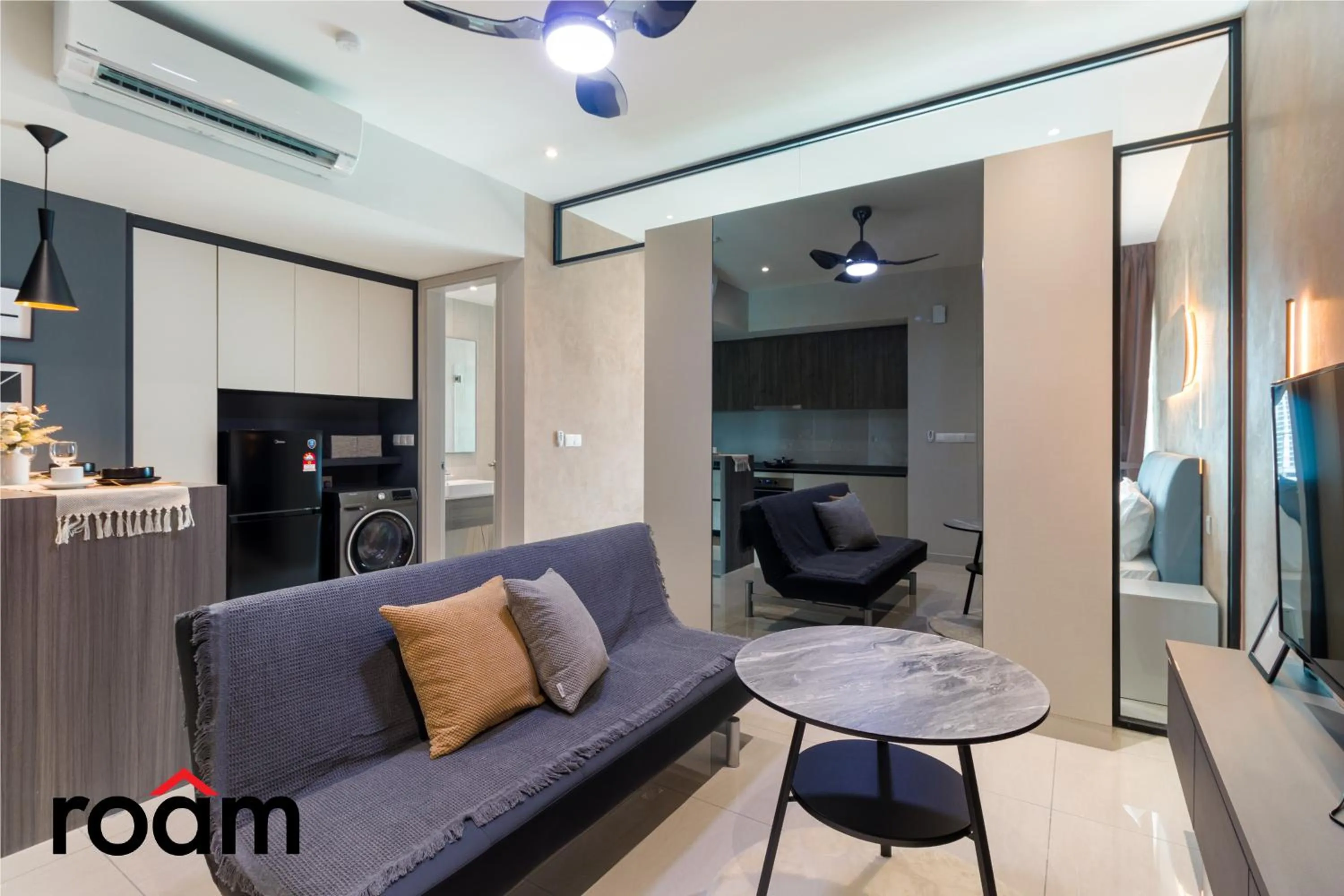 Living room in Datum Jelatek Sky Residence Kuala Lumpur, Roam