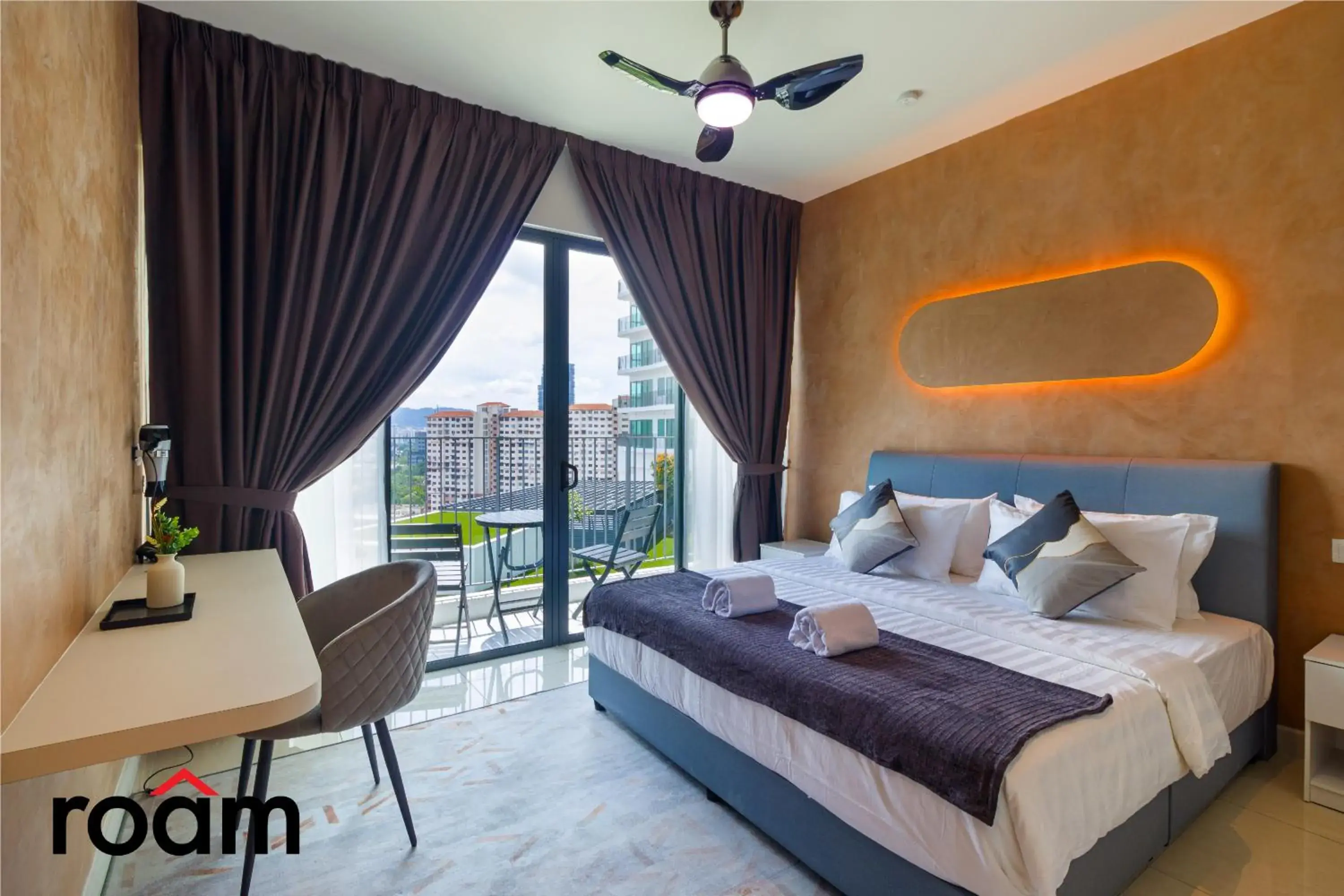 Bedroom, Bed in Datum Jelatek Sky Residence Kuala Lumpur, Roam Bedroom, Bed in Datum Jelatek Sky Residence Kuala Lumpur, Roam