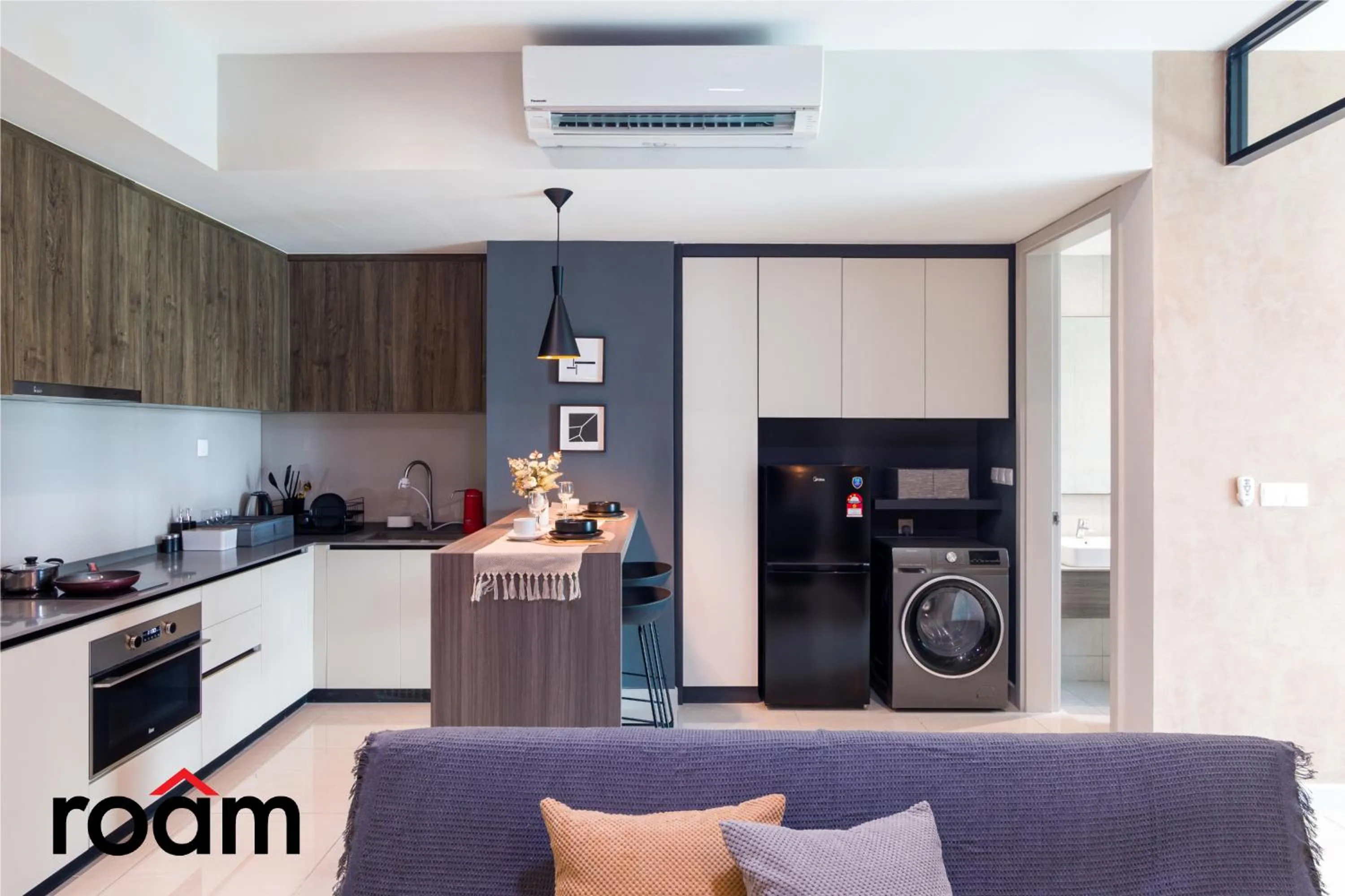 Kitchen or kitchenette in Datum Jelatek Sky Residence Kuala Lumpur, Roam