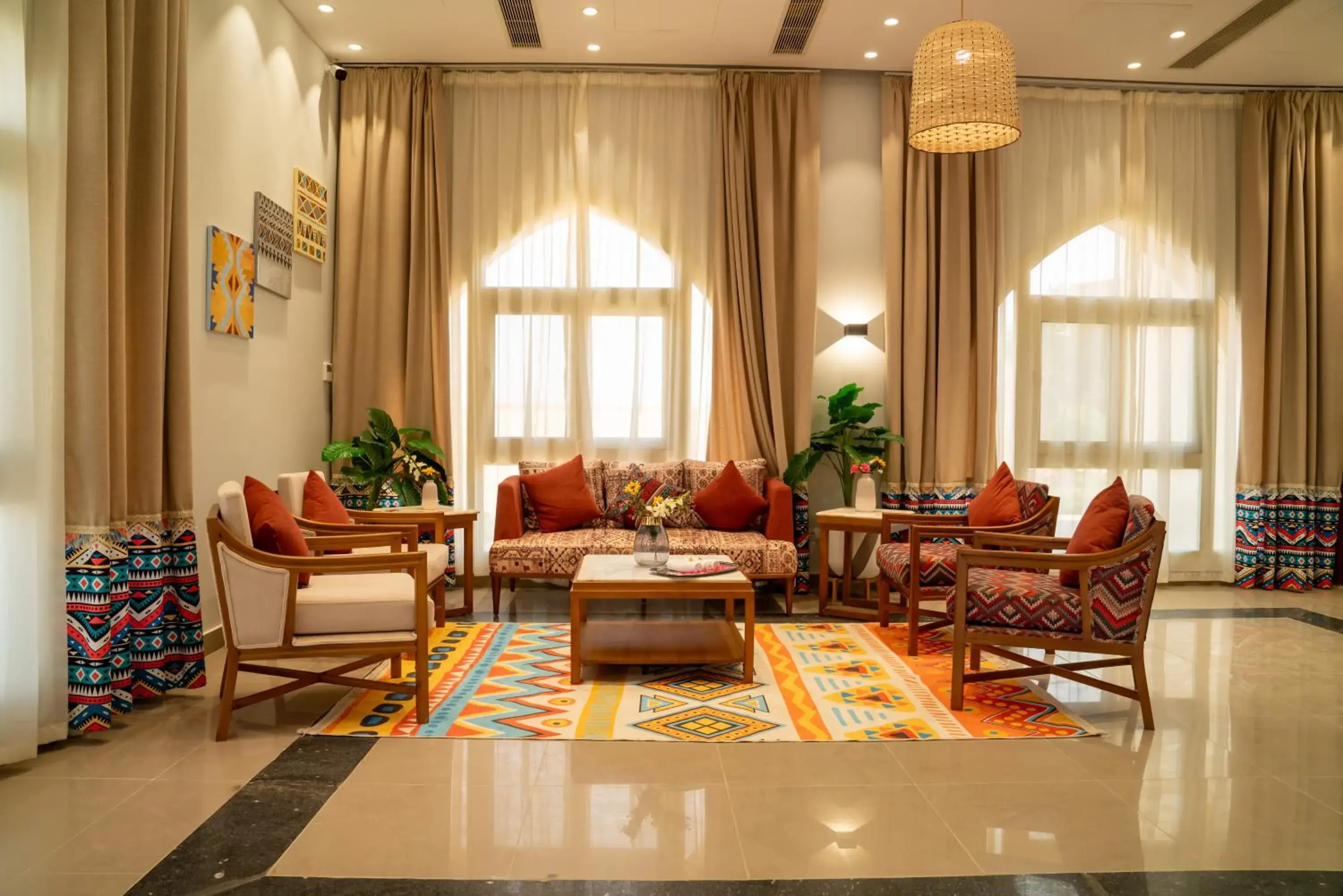 Lobby or reception in Azal Lagoons Resort Abu Simbel Lobby or reception in Azal Lagoons Resort Abu Simbel