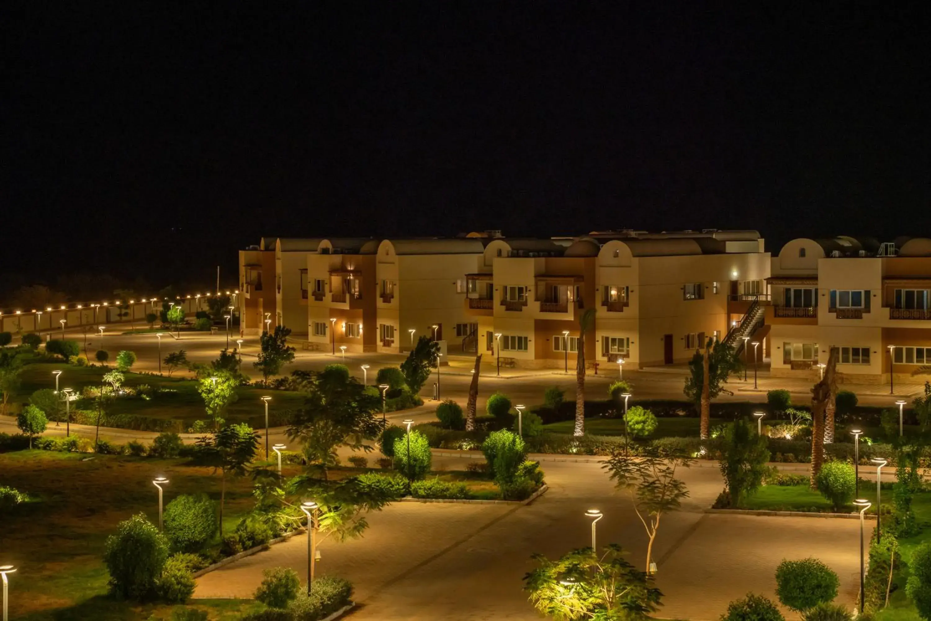 Property building in Azal Lagoons Resort Abu Simbel Property building in Azal Lagoons Resort Abu Simbel