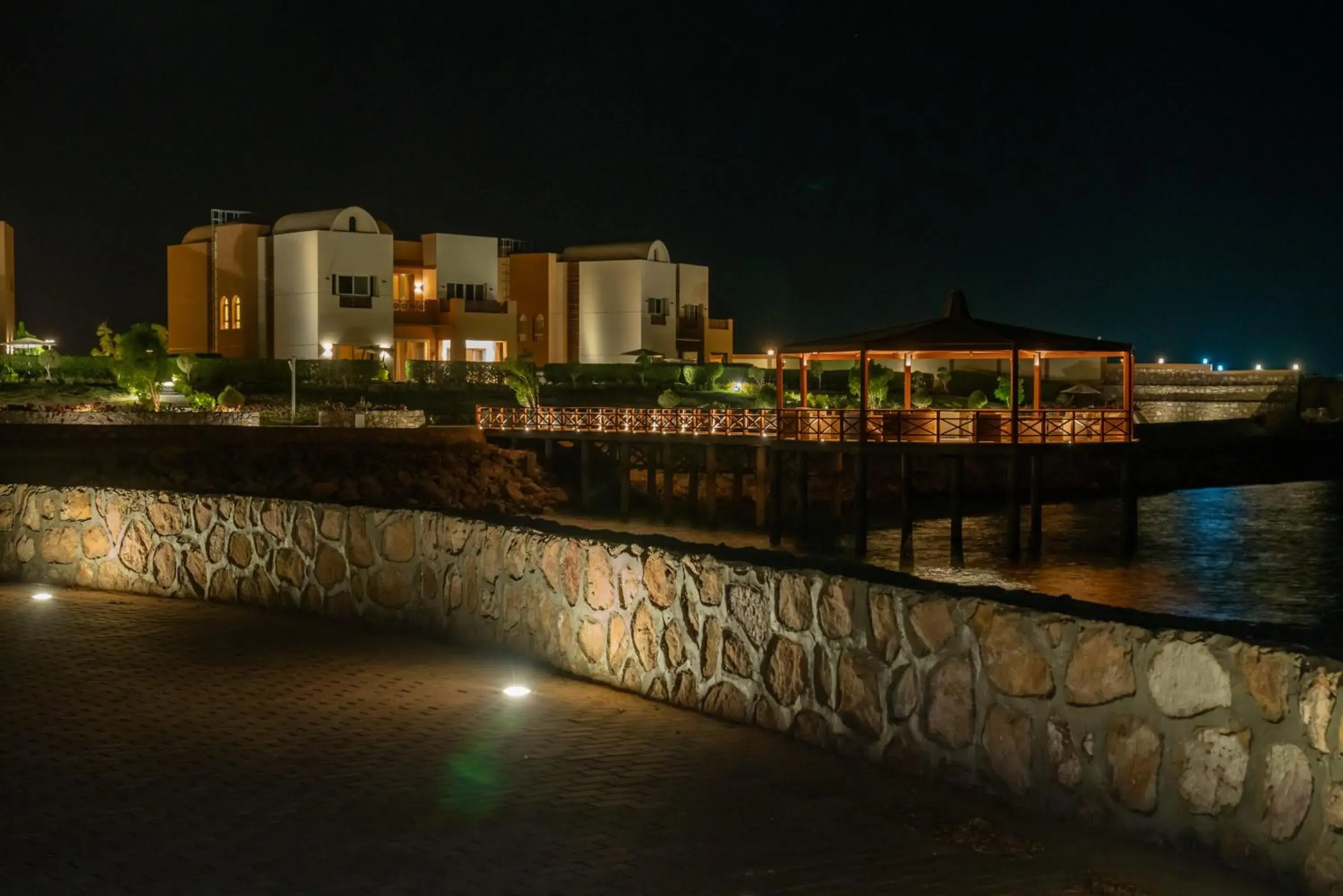 Property building in Azal Lagoons Resort Abu Simbel Property building in Azal Lagoons Resort Abu Simbel