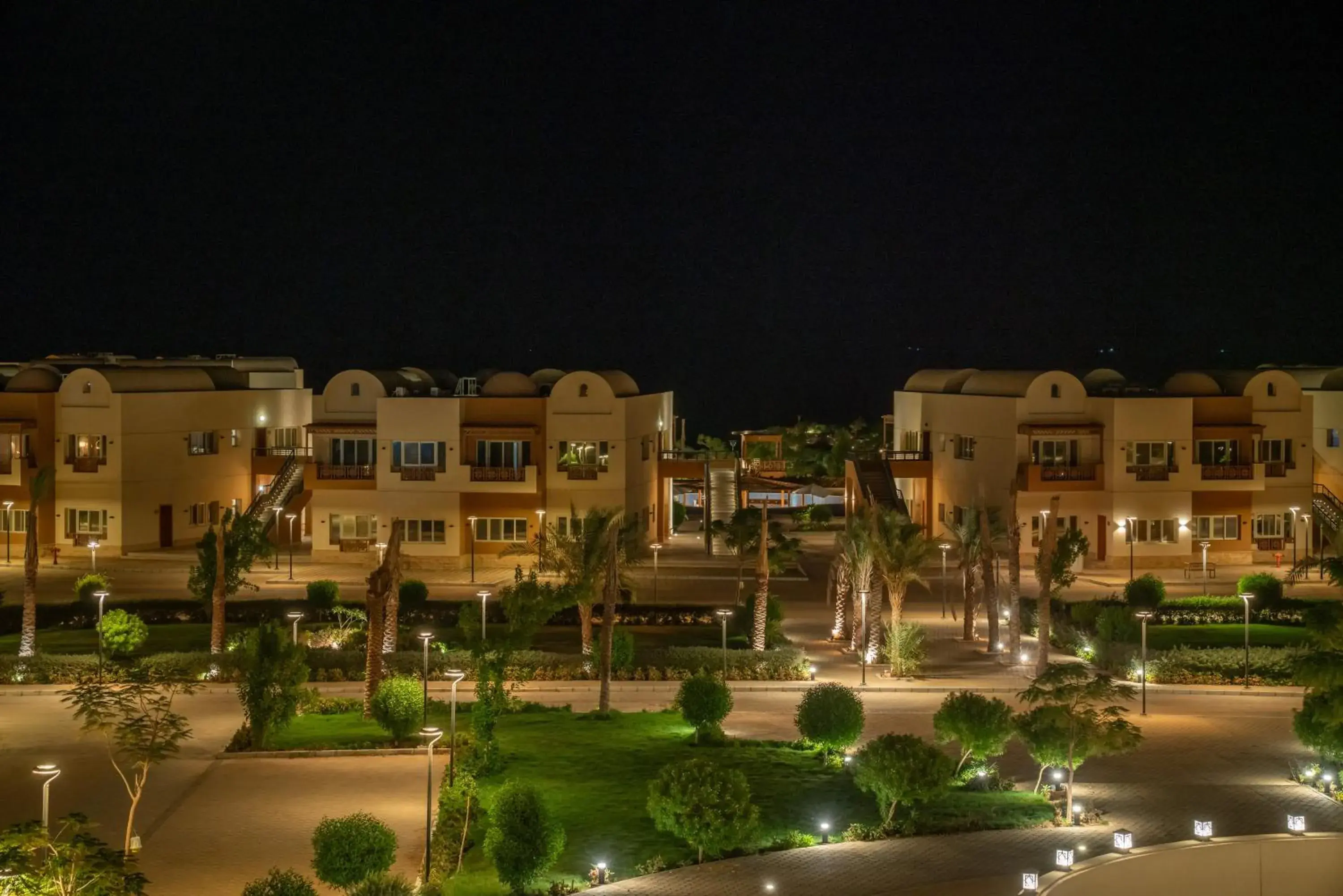 Property building in Azal Lagoons Resort Abu Simbel Property building in Azal Lagoons Resort Abu Simbel
