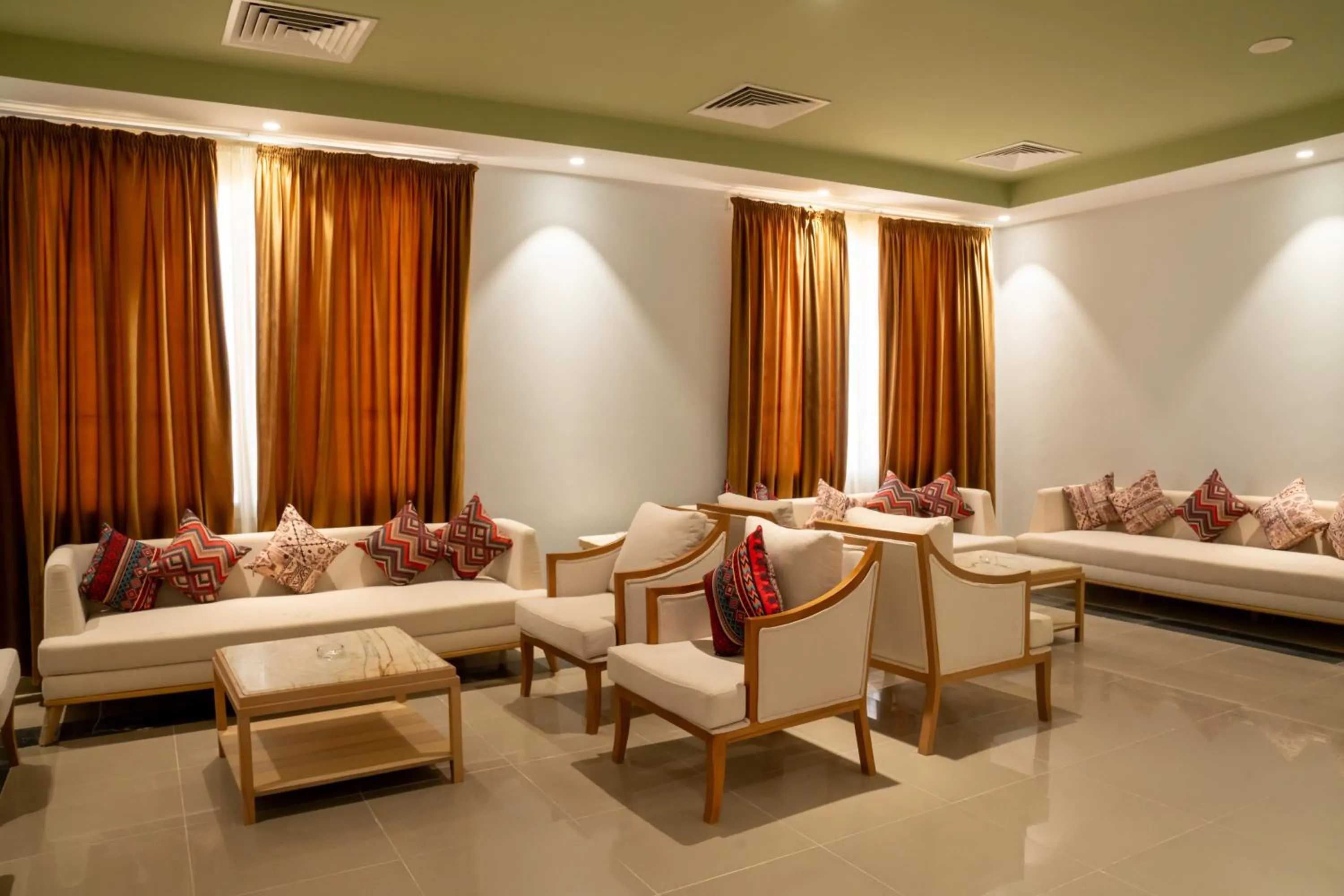 Seating area in Azal Lagoons Resort Abu Simbel