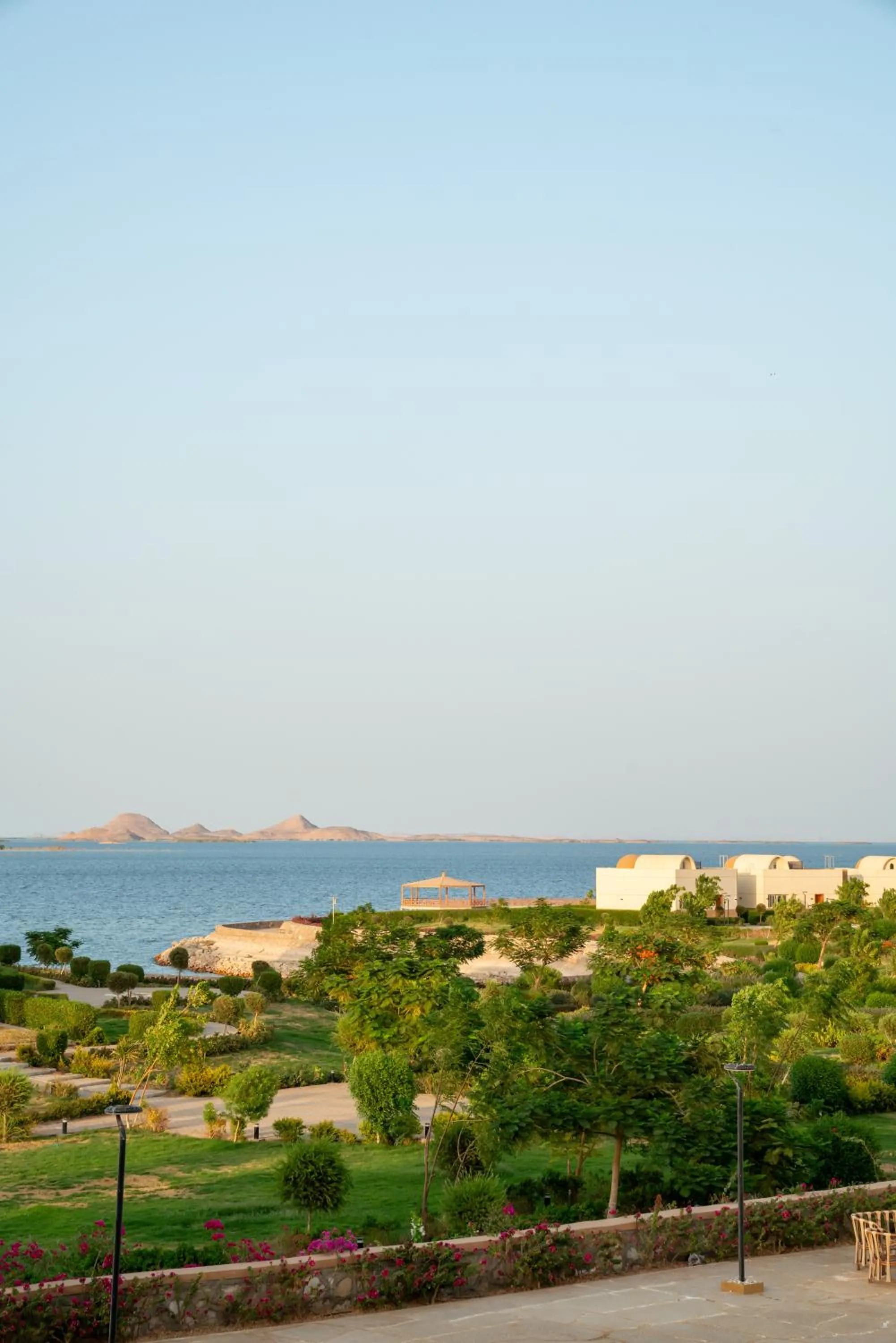 Natural landscape in Azal Lagoons Resort Abu Simbel