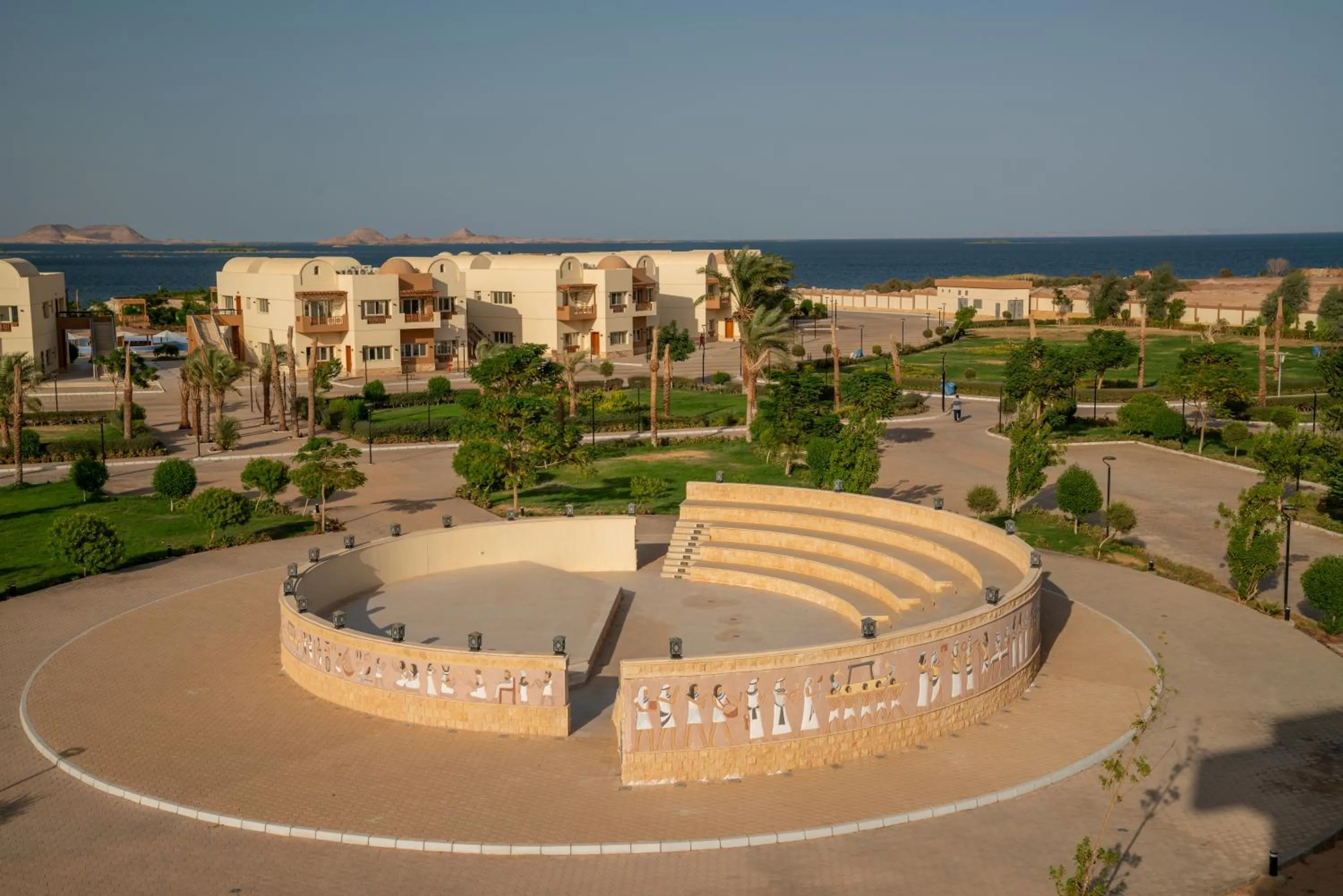 Property building in Azal Lagoons Resort Abu Simbel