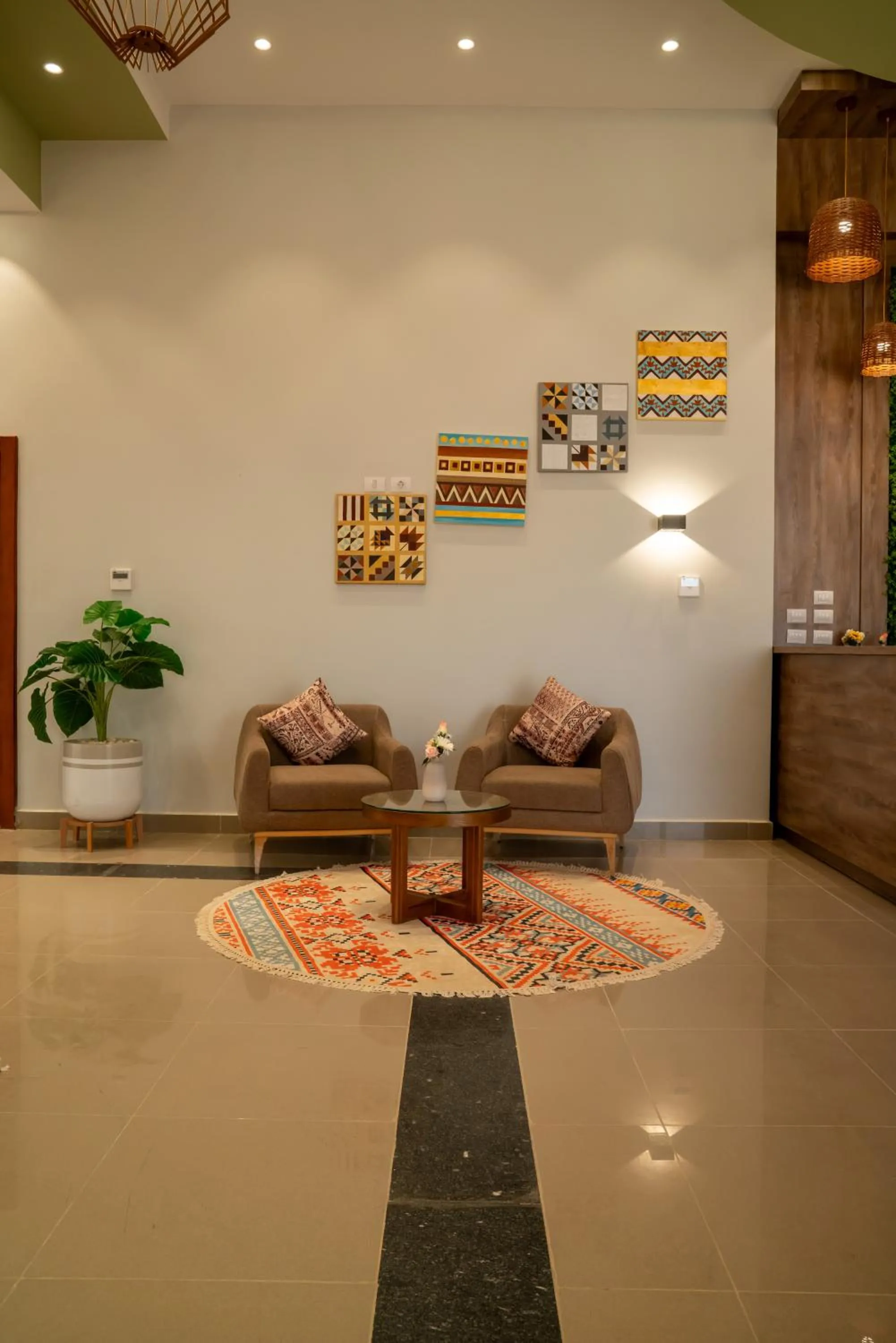 Lobby or reception in Azal Lagoons Resort Abu Simbel