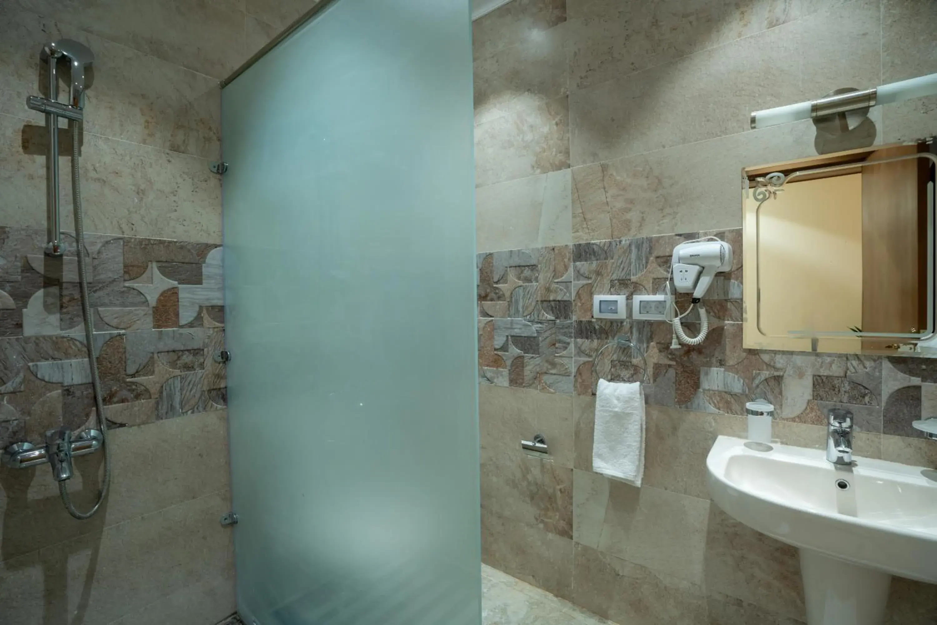 Bathroom in Azal Lagoons Resort Abu Simbel Bathroom in Azal Lagoons Resort Abu Simbel