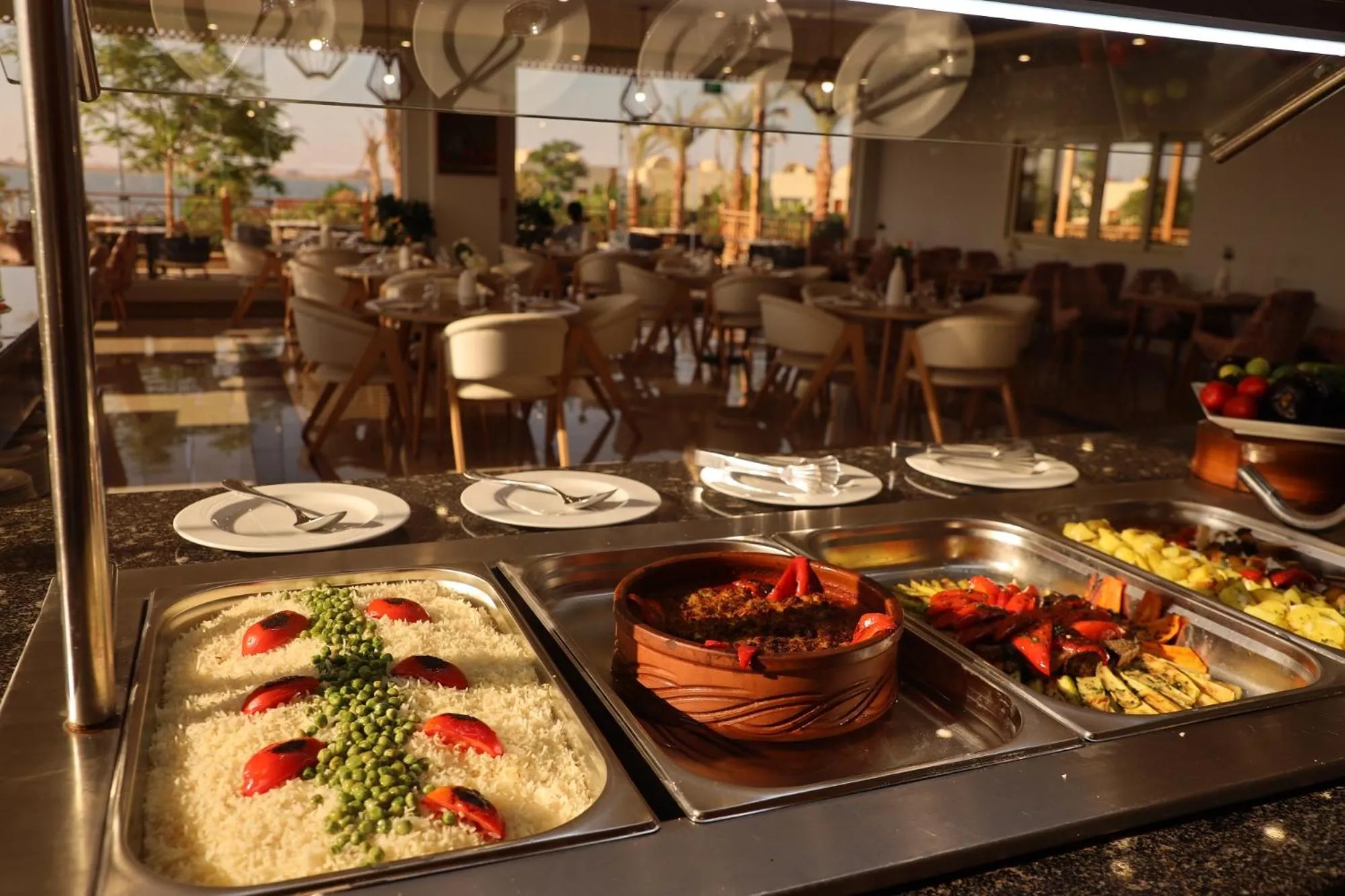 Dinner in Azal Lagoons Resort Abu Simbel