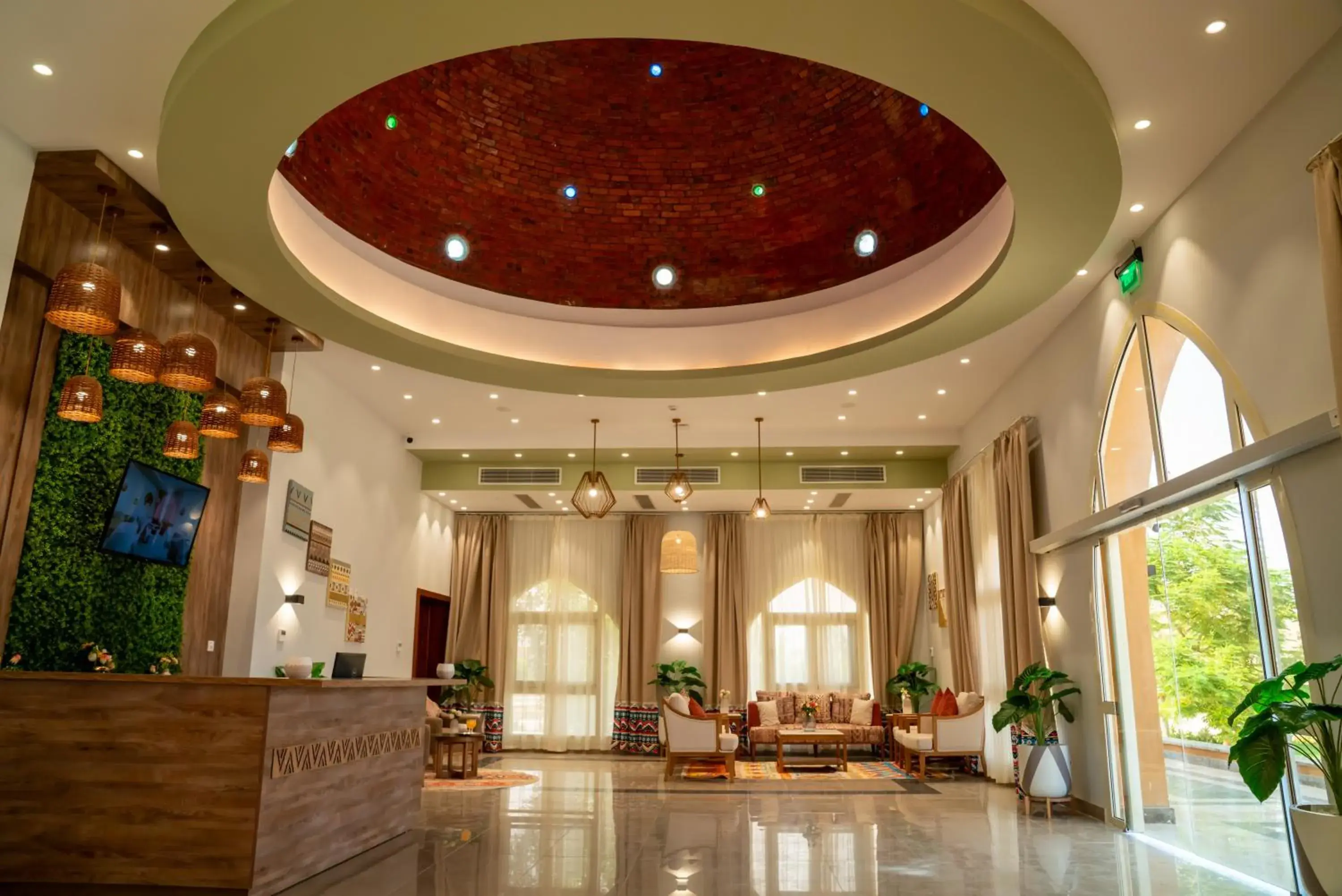 Lobby or reception in Azal Lagoons Resort Abu Simbel Lobby or reception in Azal Lagoons Resort Abu Simbel