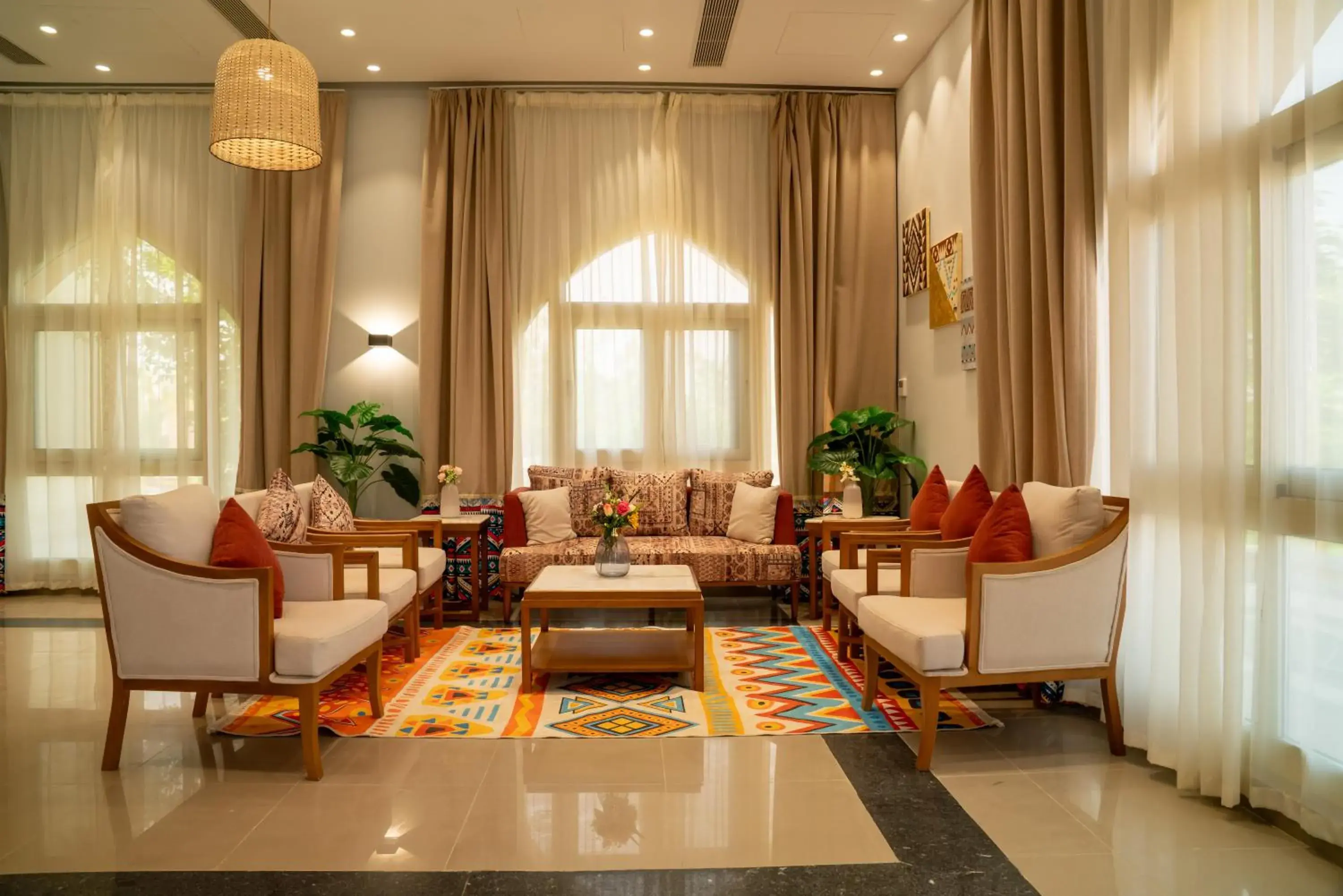 Lobby or reception in Azal Lagoons Resort Abu Simbel Lobby or reception in Azal Lagoons Resort Abu Simbel