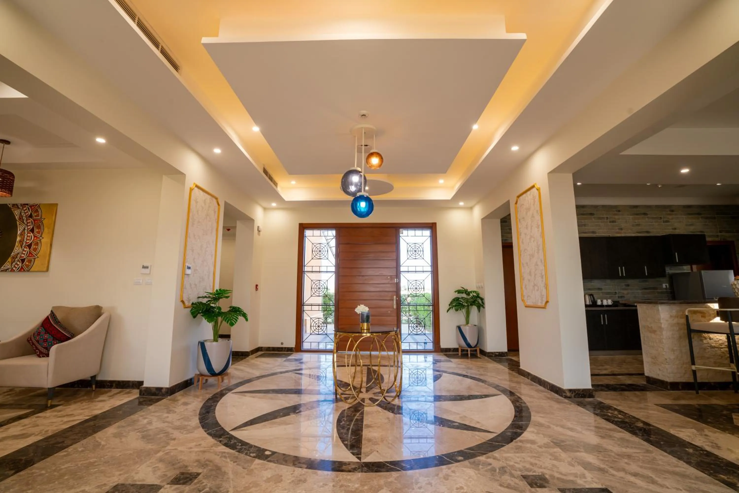 Patio in Azal Lagoons Resort Abu Simbel