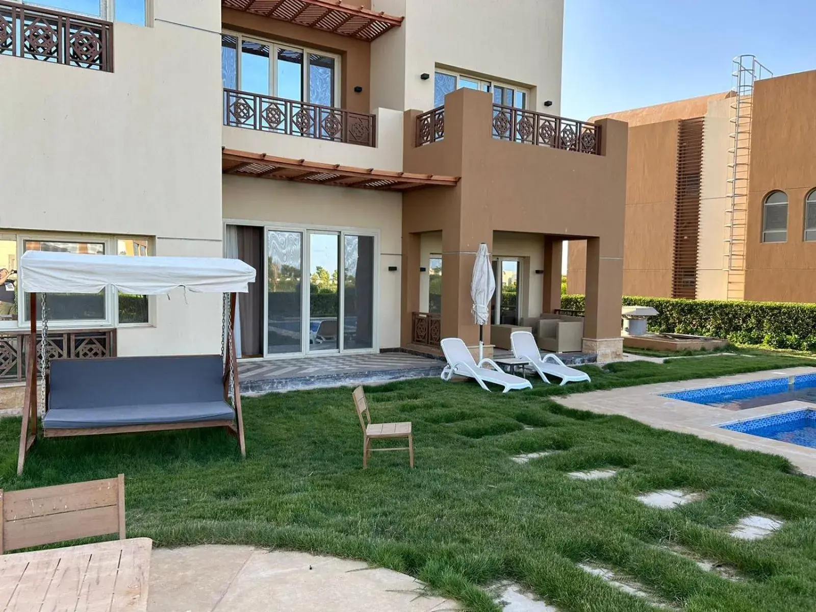 Property building in Azal Lagoons Resort Abu Simbel Property building in Azal Lagoons Resort Abu Simbel