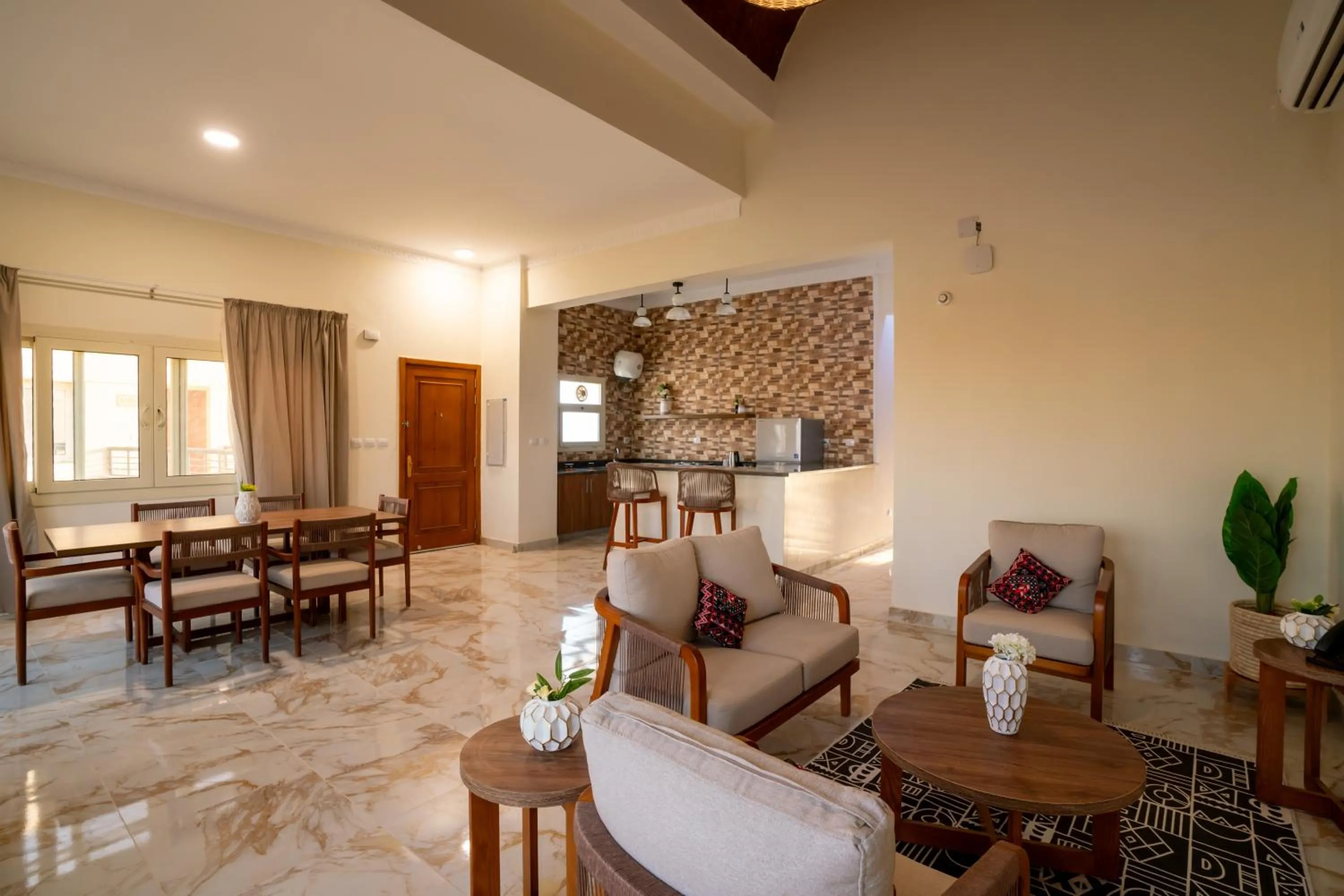 Kitchen or kitchenette in Azal Lagoons Resort Abu Simbel