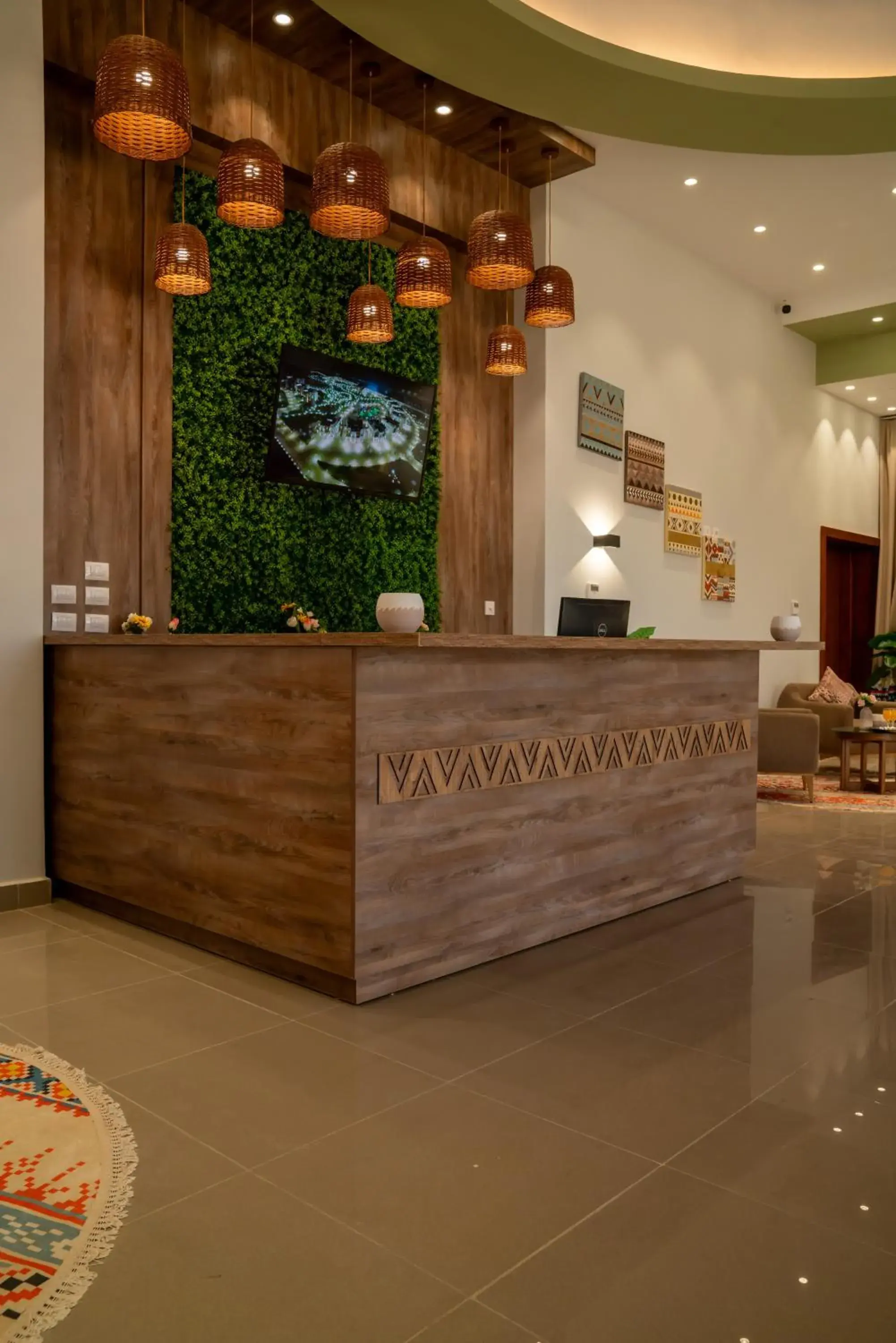 Lobby or reception in Azal Lagoons Resort Abu Simbel Lobby or reception in Azal Lagoons Resort Abu Simbel