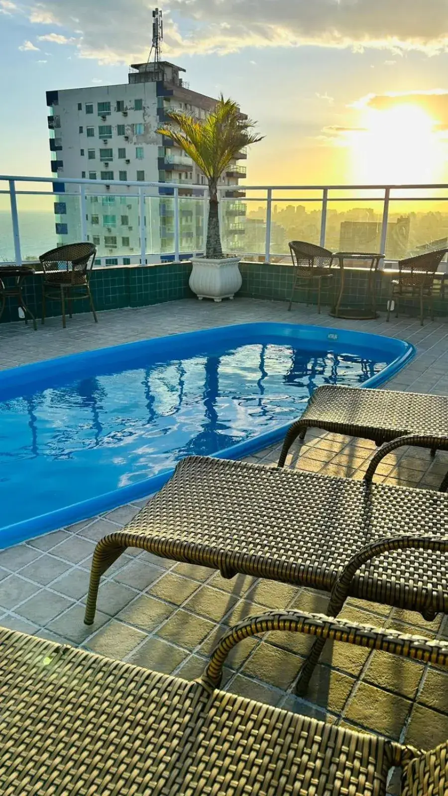 Swimming pool in Hotel Atlantico Macaé By Inn House Swimming pool in Hotel Atlantico Macaé By Inn House