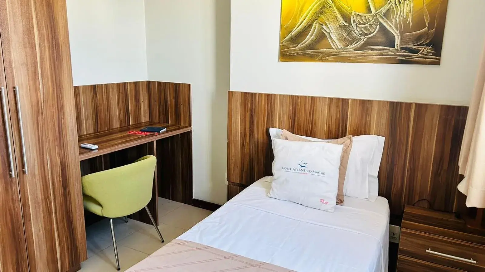 Bed in Hotel Atlantico Macaé By Inn House Bed in Hotel Atlantico Macaé By Inn House